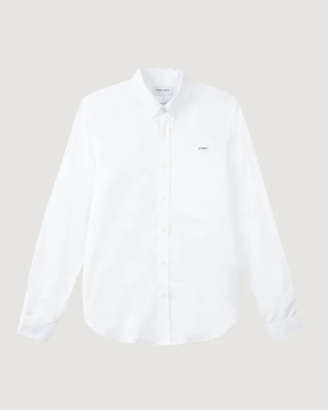 "Amour" malesherbes twill shirt sold by Maison Labiche