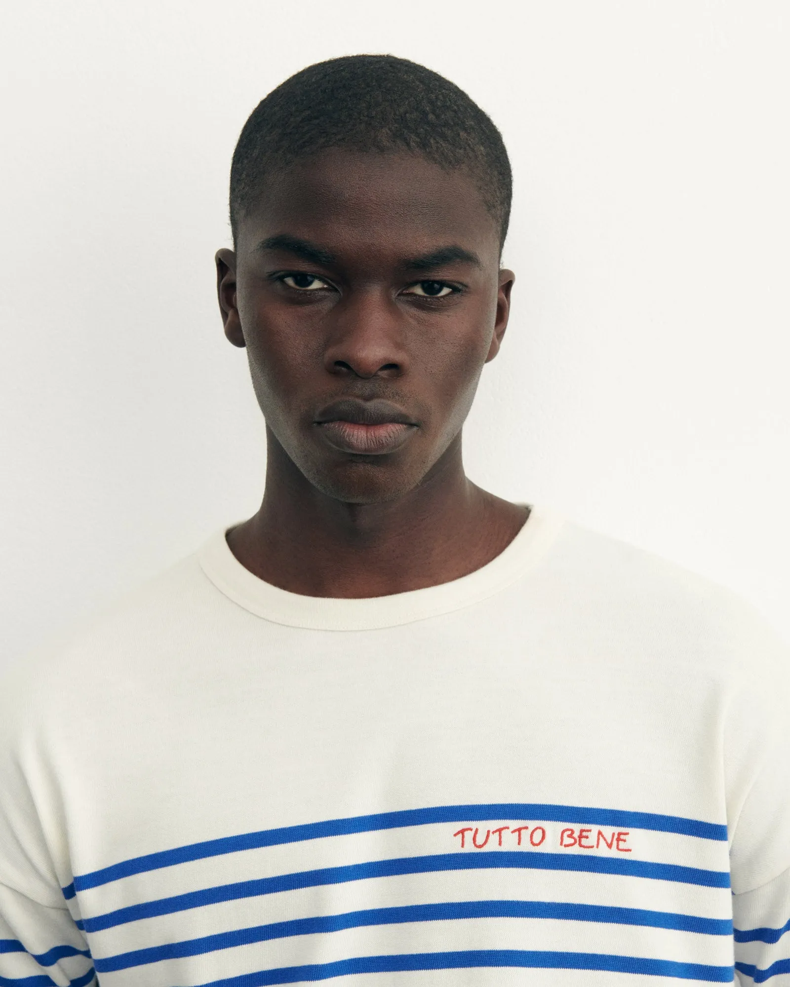 "Tutto Bene" montpar sailor shirt sold by Maison Labiche product image thumbnail 2