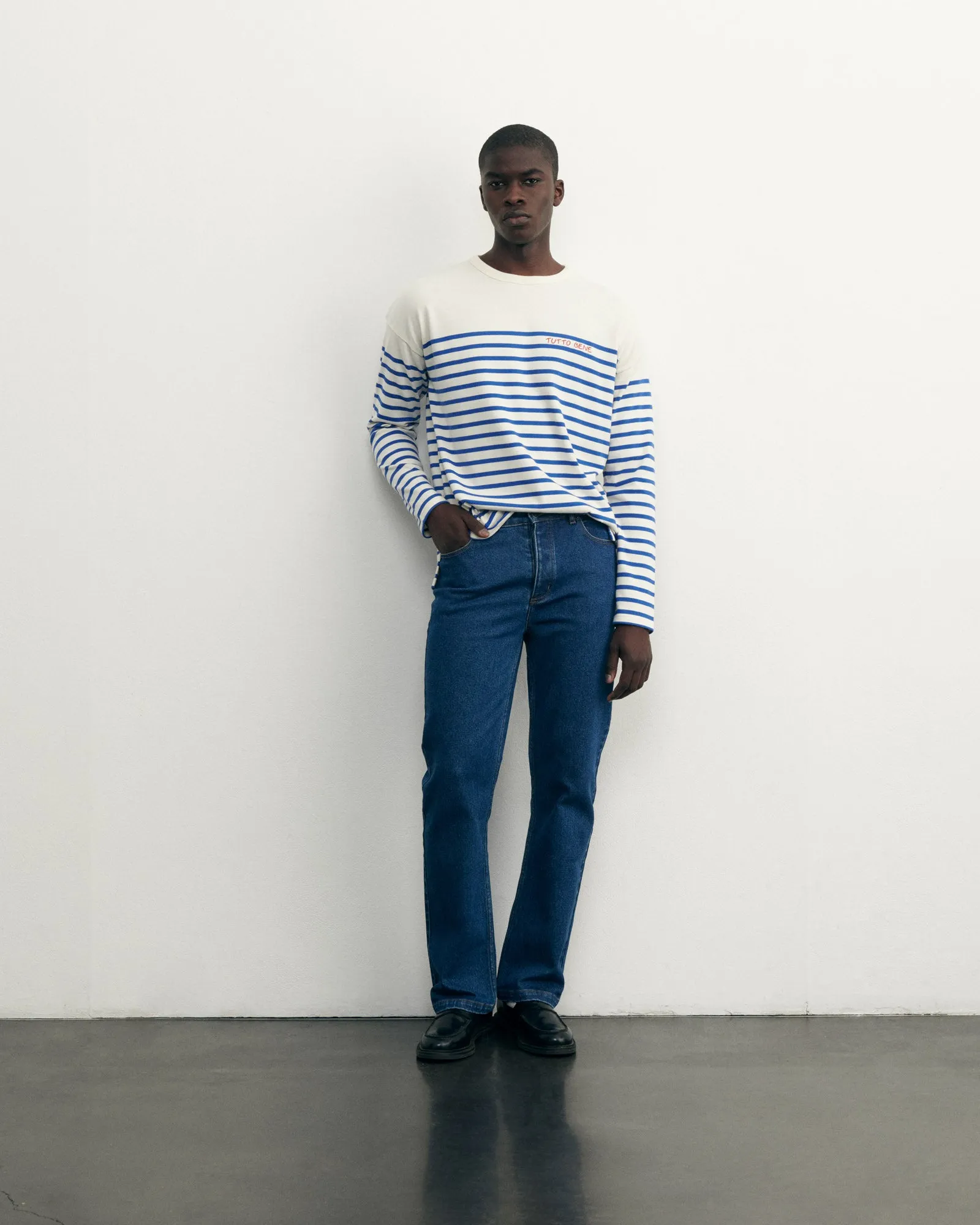 "Tutto Bene" montpar sailor shirt sold by Maison Labiche product image thumbnail 3