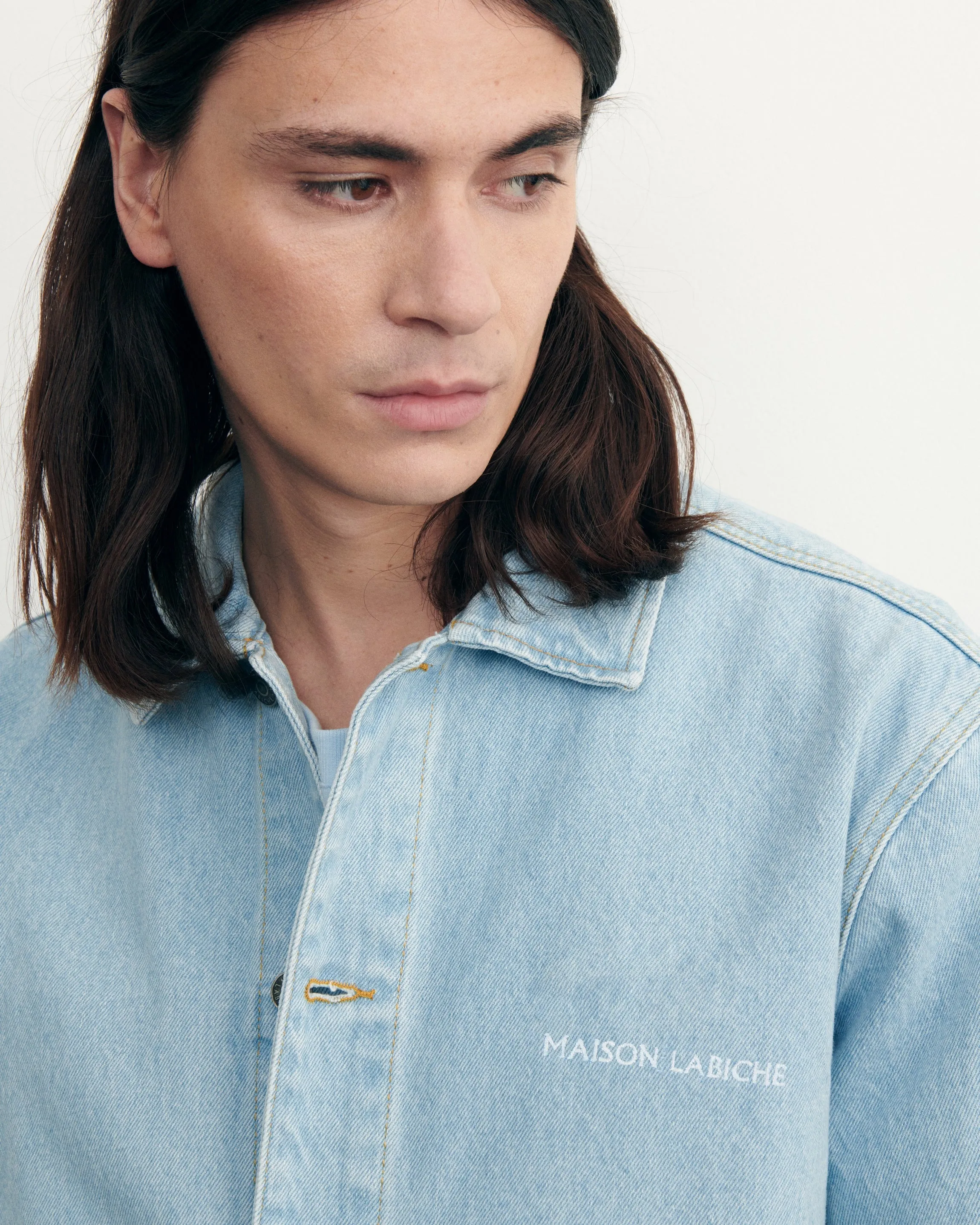 "Maison Labiche" sébasto denim jacket sold by Maison Labiche product image thumbnail 3