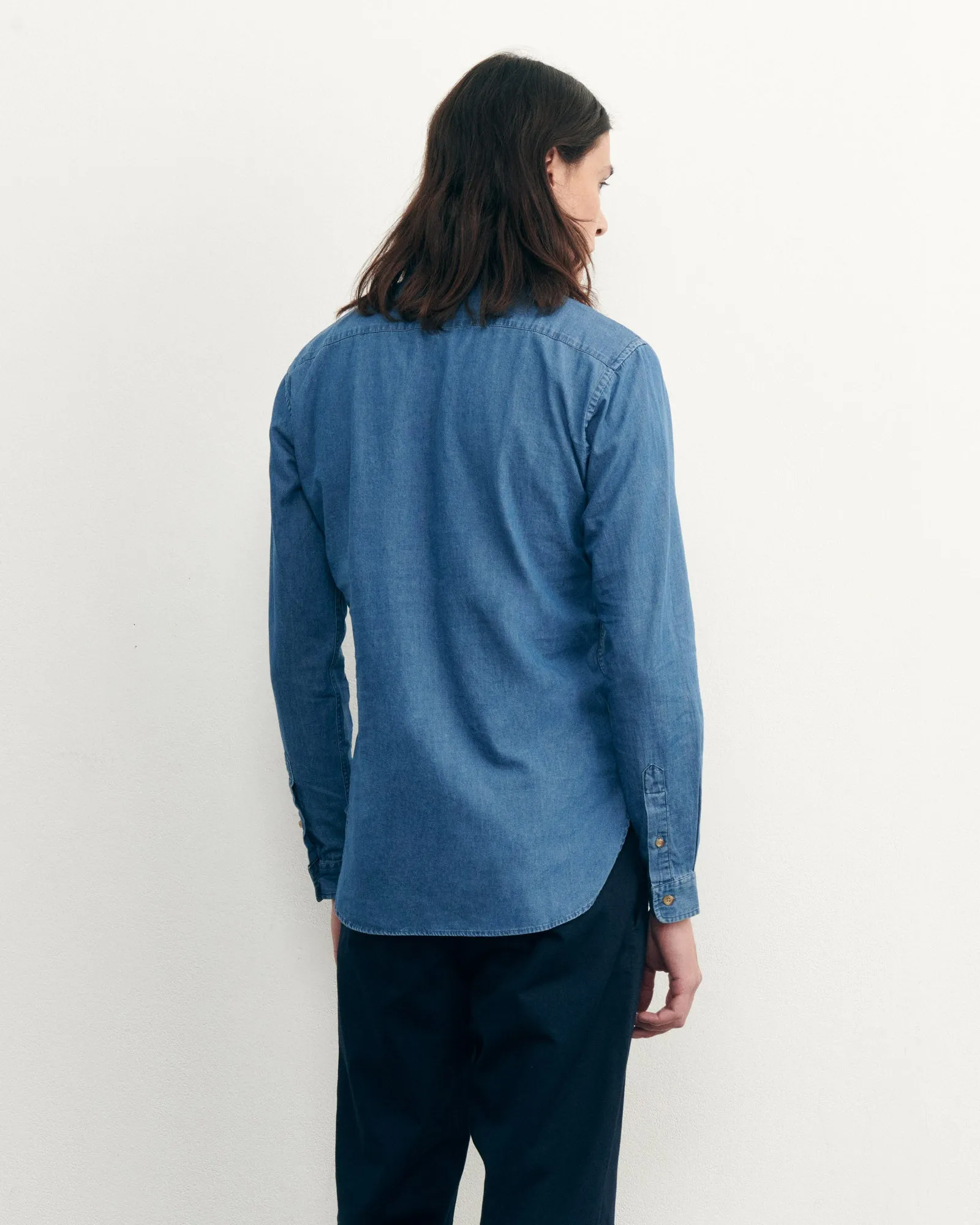 "Take It Easy" malesherbes cotton shirt sold by Maison Labiche product image thumbnail 3