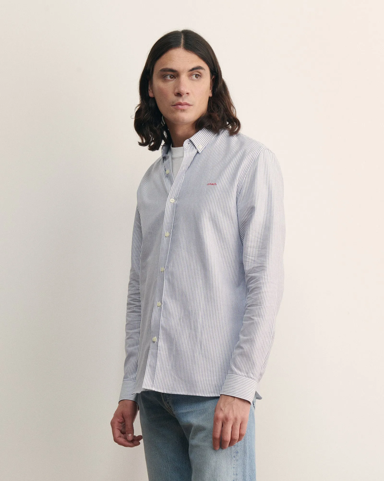 "Amour" malesherbes twill shirt sold by Maison Labiche product image thumbnail 2