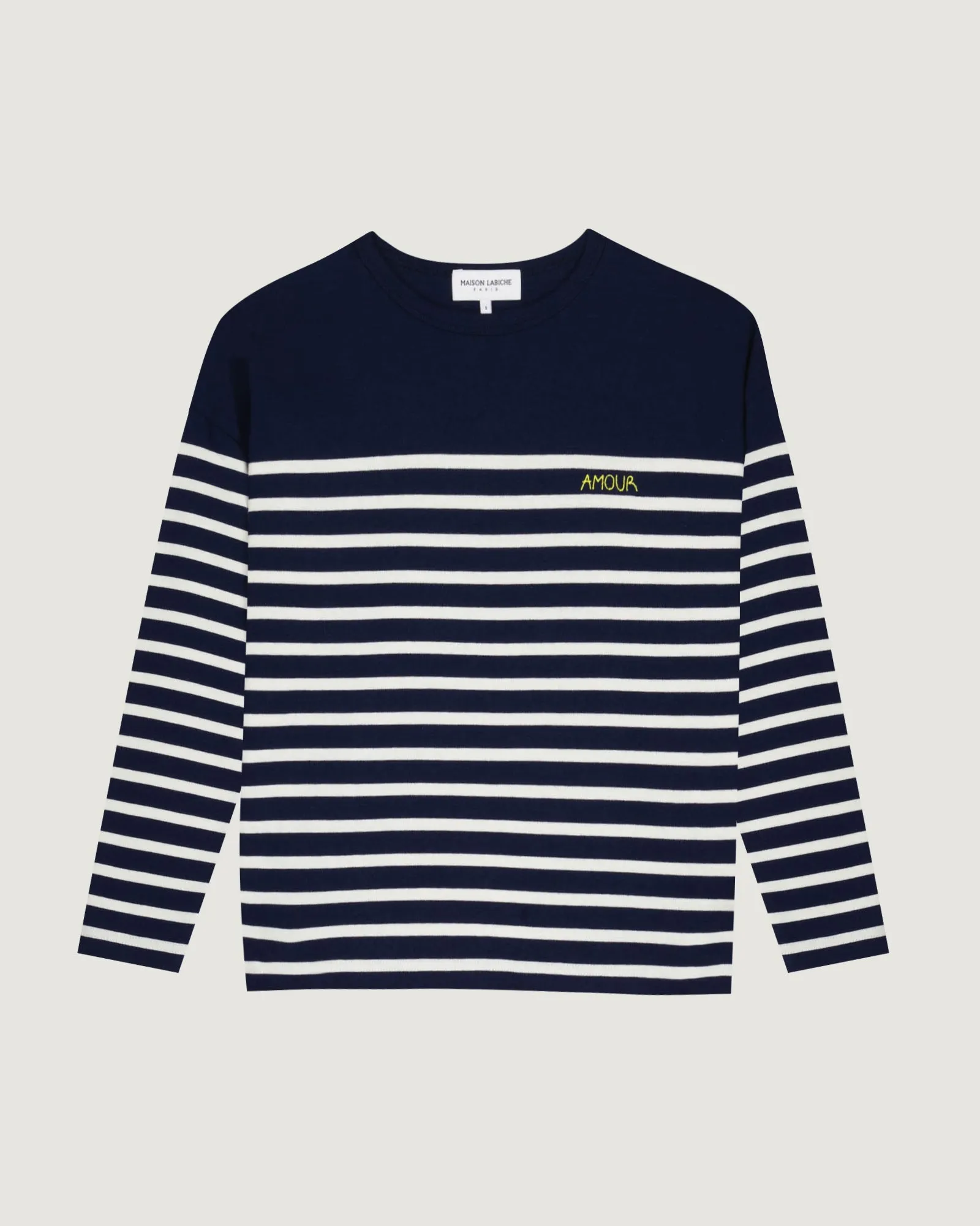 "Amour" montpar sailor shirt sold by Maison Labiche