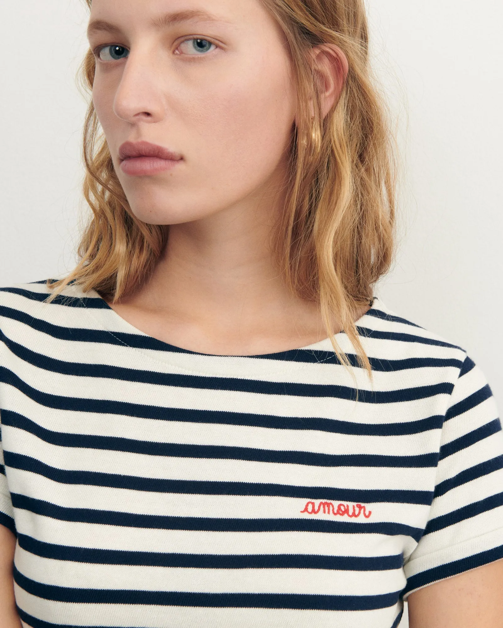 "Amour" colombier sailor shirt sold by Maison Labiche product image thumbnail 2