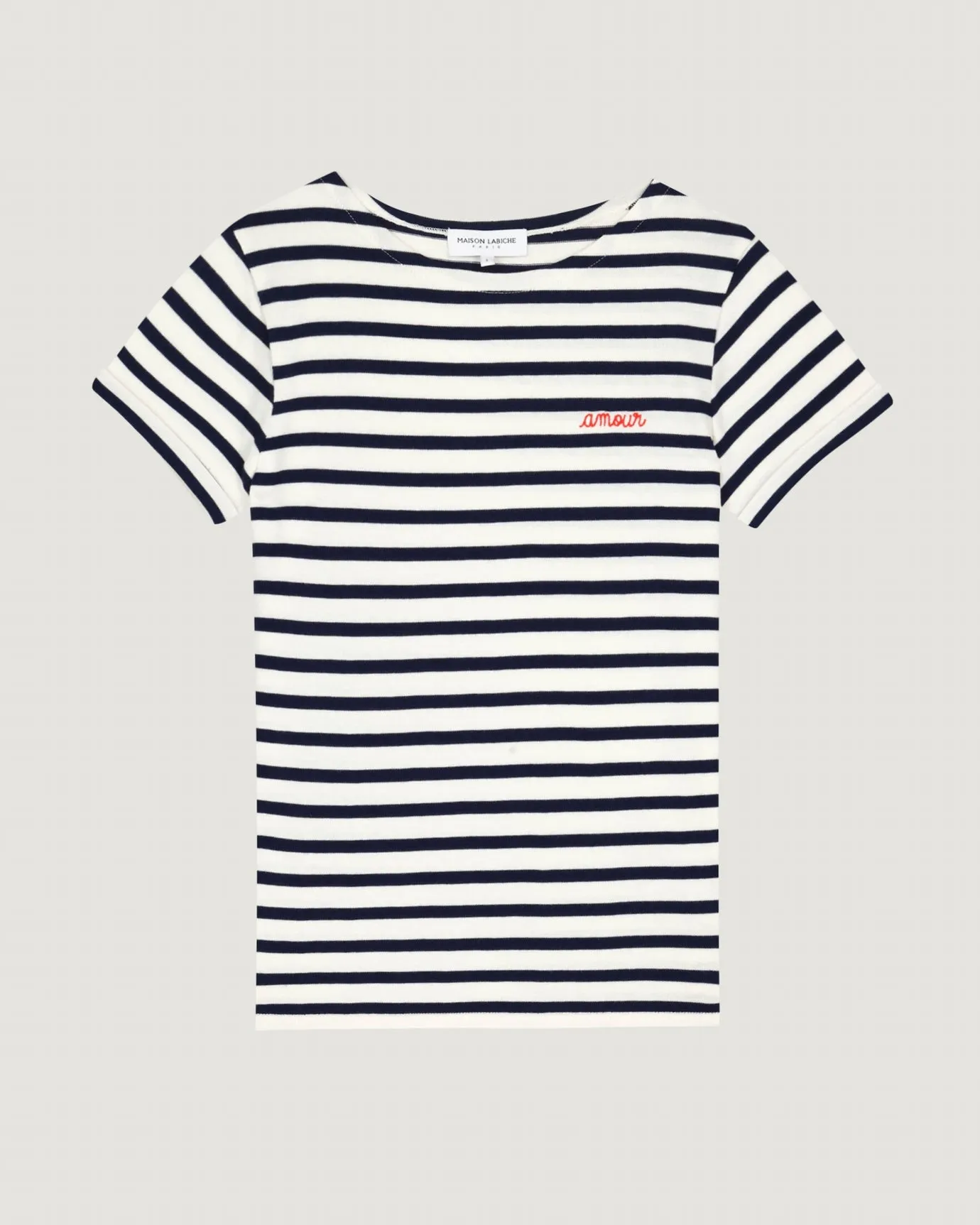 "Amour" colombier sailor shirt sold by Maison Labiche