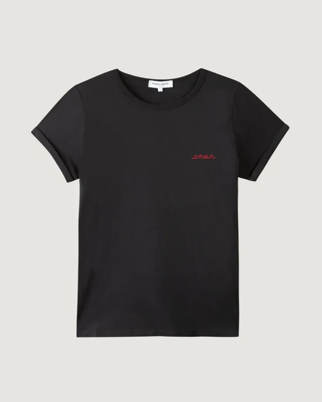 "Amour" poitou t-shirt sold by Maison Labiche