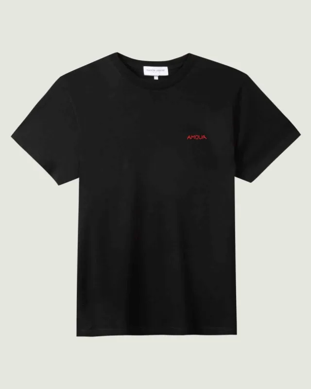 "Amour" popincourt t-shirt sold by Maison Labiche