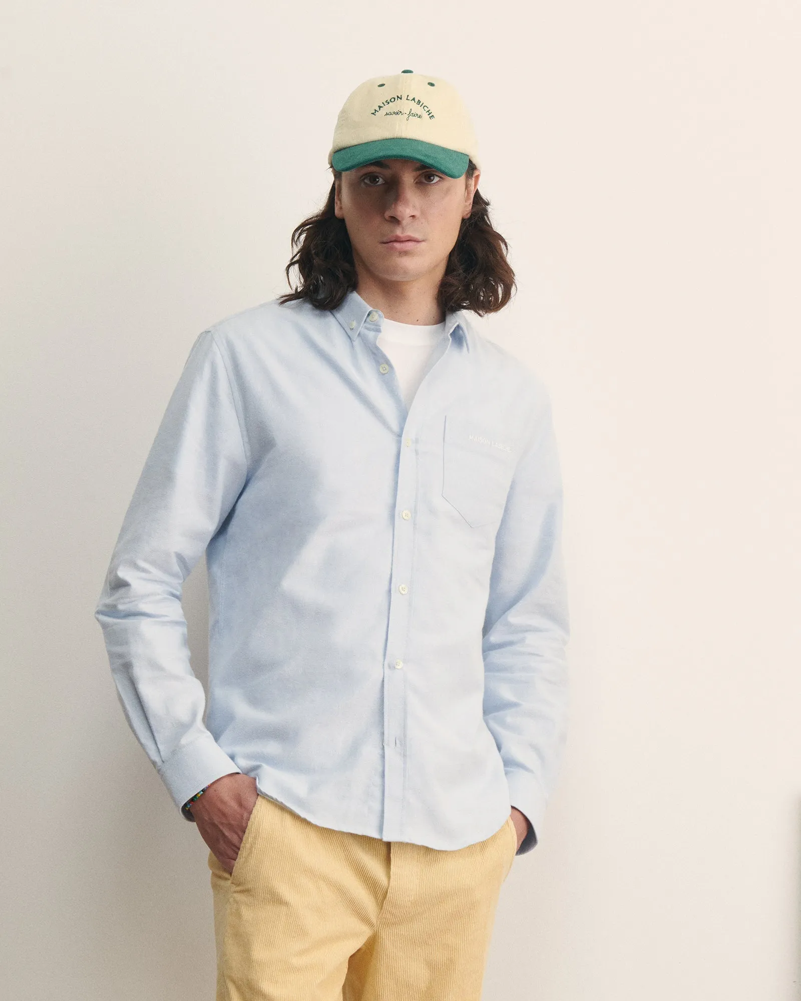 "Maison Labiche" bonne graine oxford shirt sold by Maison Labiche product image thumbnail 2