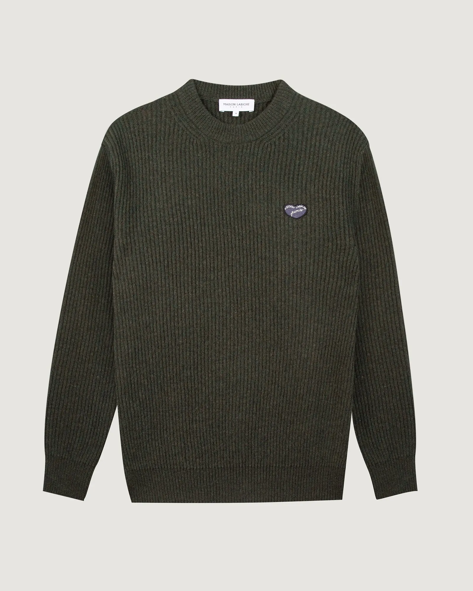 "Patch Coeur" mulot wool sweater sold by Maison Labiche product image thumbnail 4