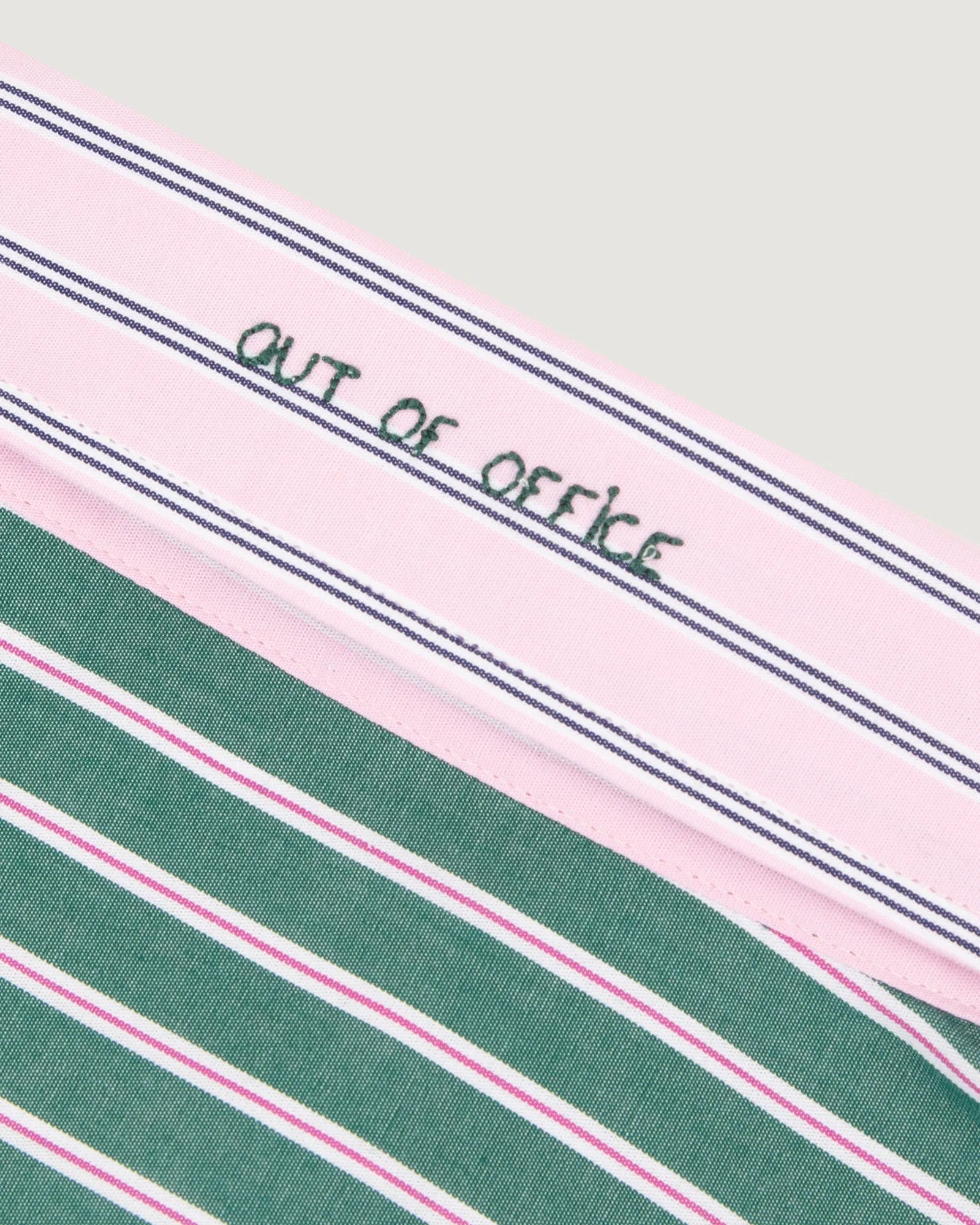 "Out Of Office" loutil popelin shirt sold by Maison Labiche product image thumbnail 4
