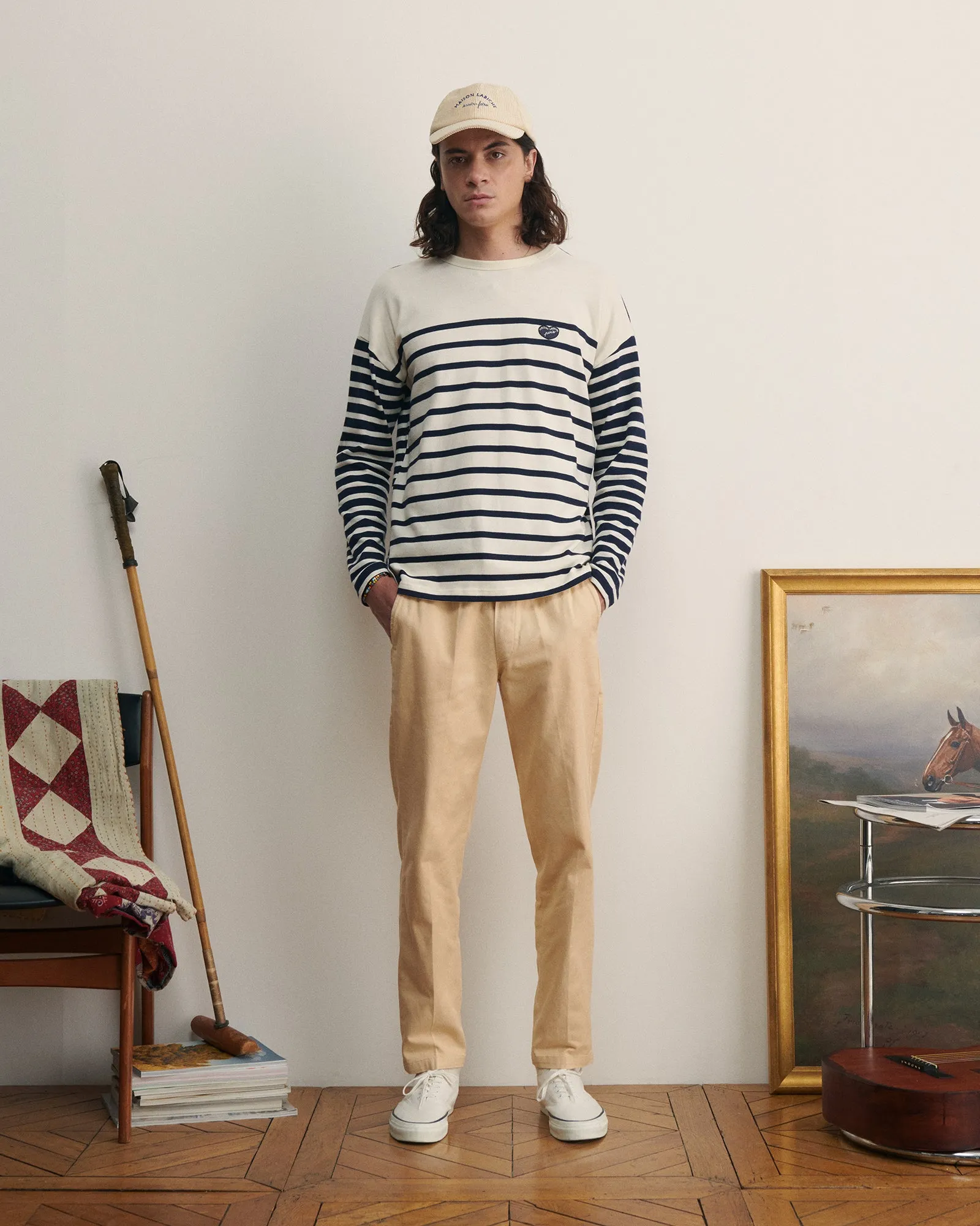 "Patch Coeur" montpar sailor shirt sold by Maison Labiche product image thumbnail 3