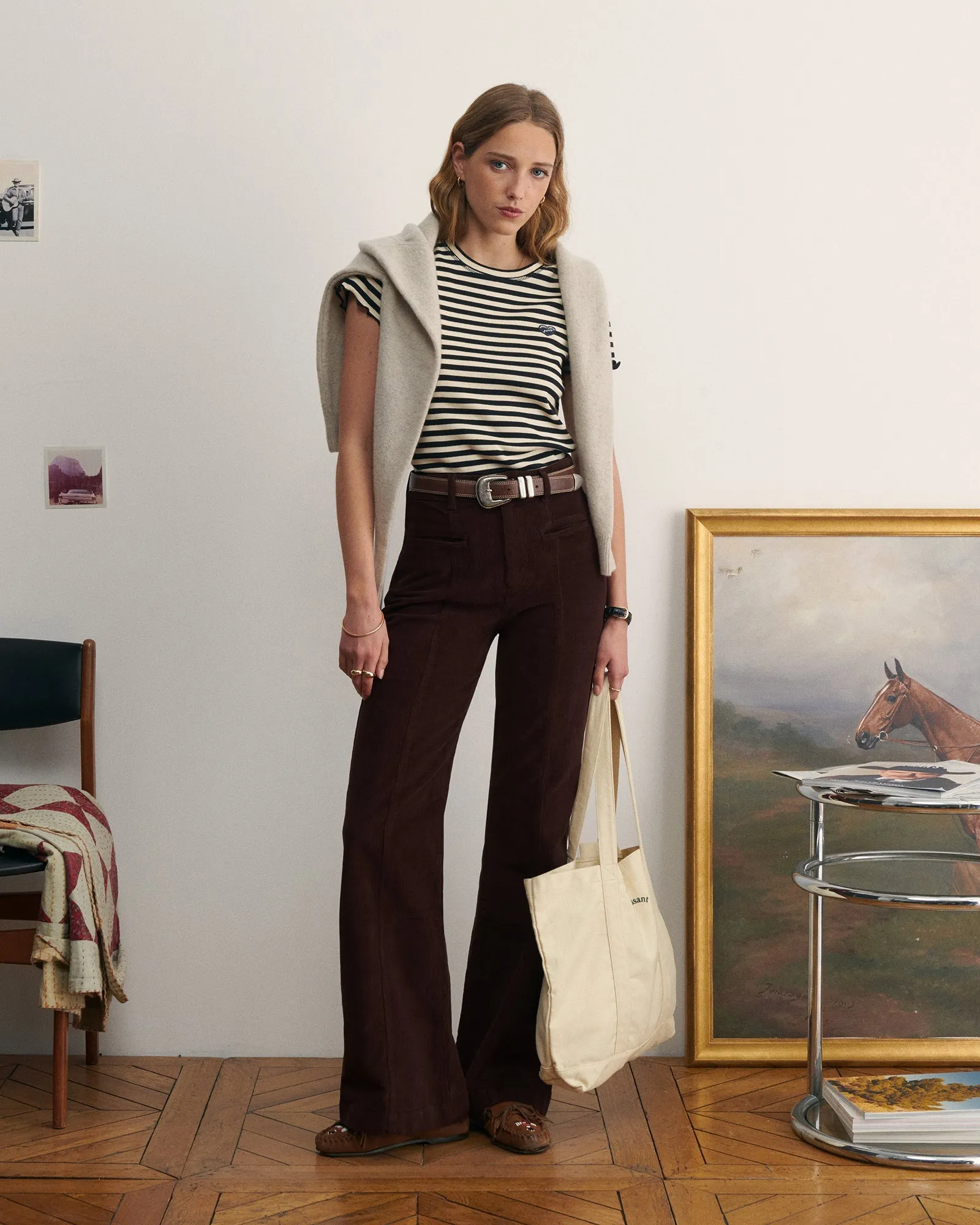 "Patch Coeur" folies ribbed t-shirt sold by Maison Labiche product image thumbnail 4