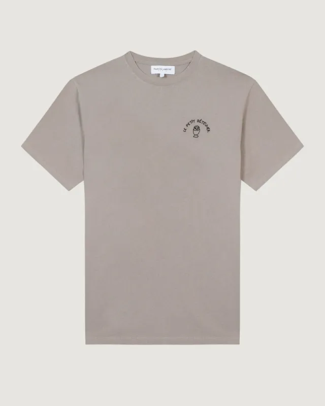 "Petit Dej" bainville oversized t-shirt sold by Maison Labiche