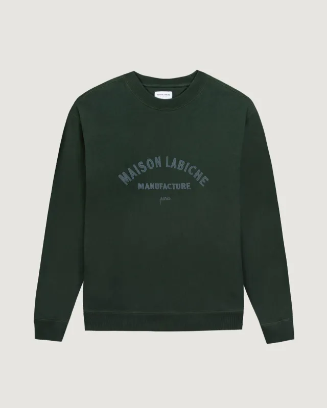 "Manufacture" charonne sweatshirt sold by Maison Labiche