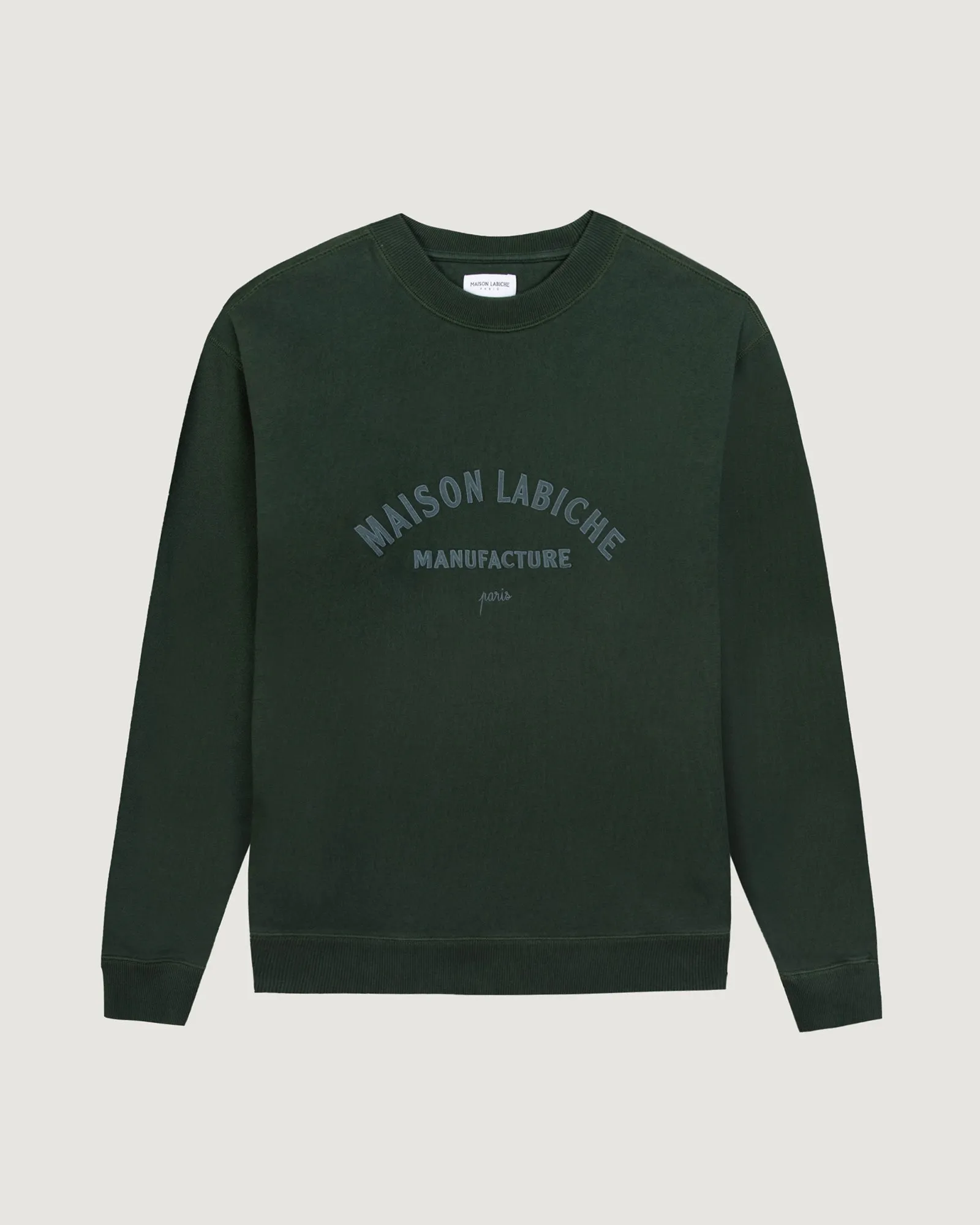 "Manufacture" charonne sweatshirt sold by Maison Labiche