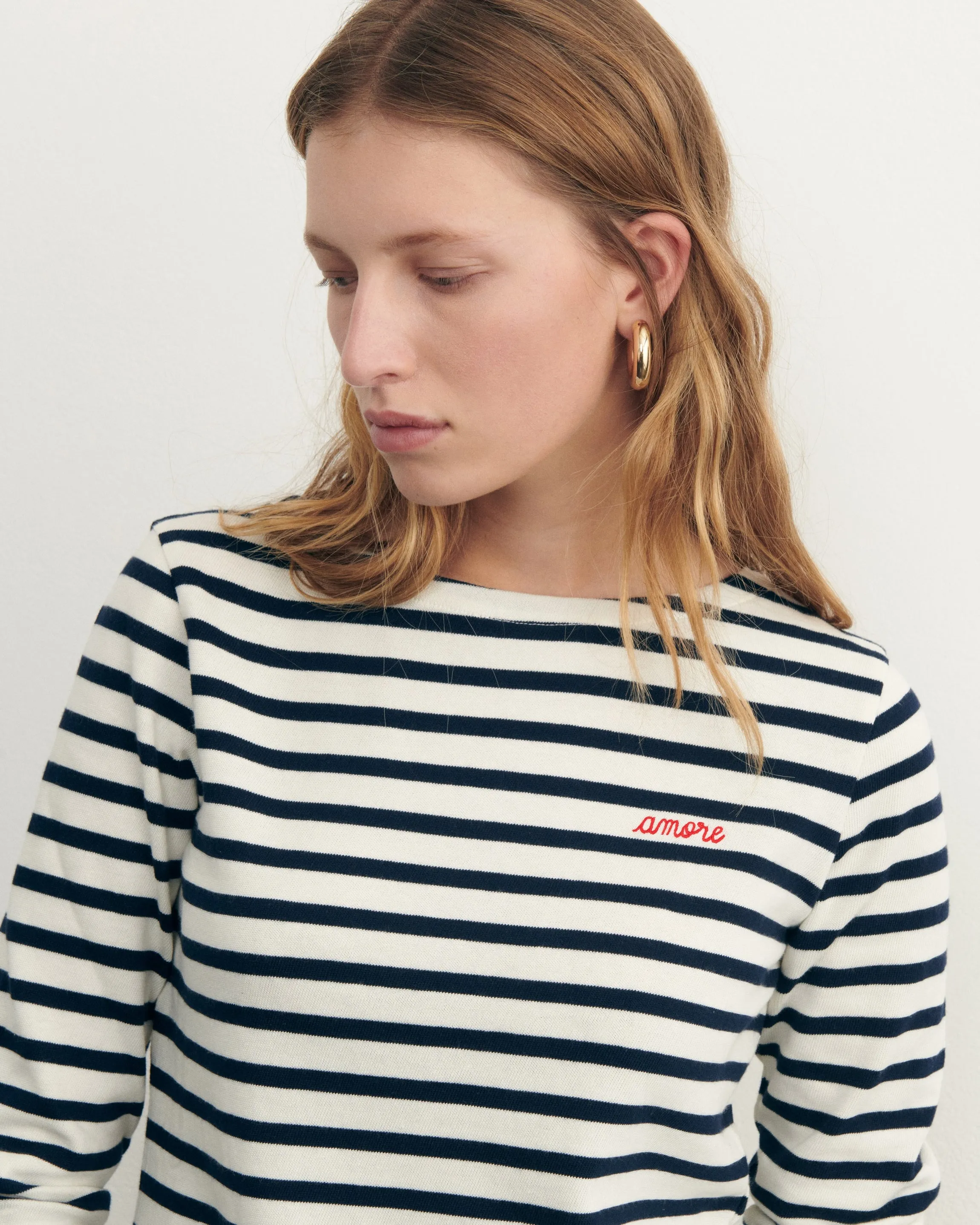 "Amore" colombier sailor shirt sold by Maison Labiche product image thumbnail 2