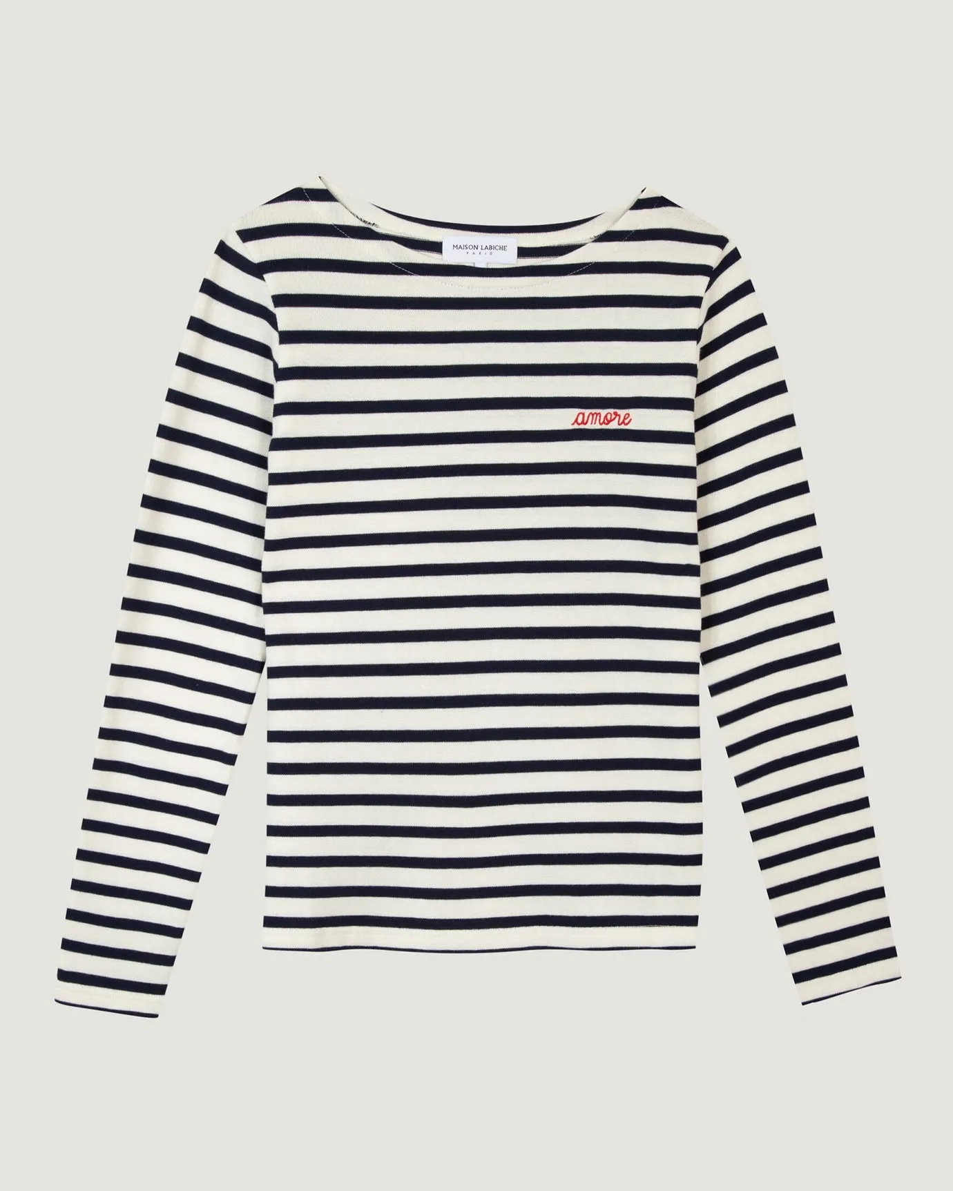 "Amore" colombier sailor shirt sold by Maison Labiche