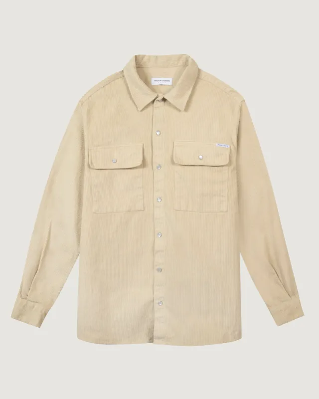 "Velvet" lancereaux overshirt sold by Maison Labiche