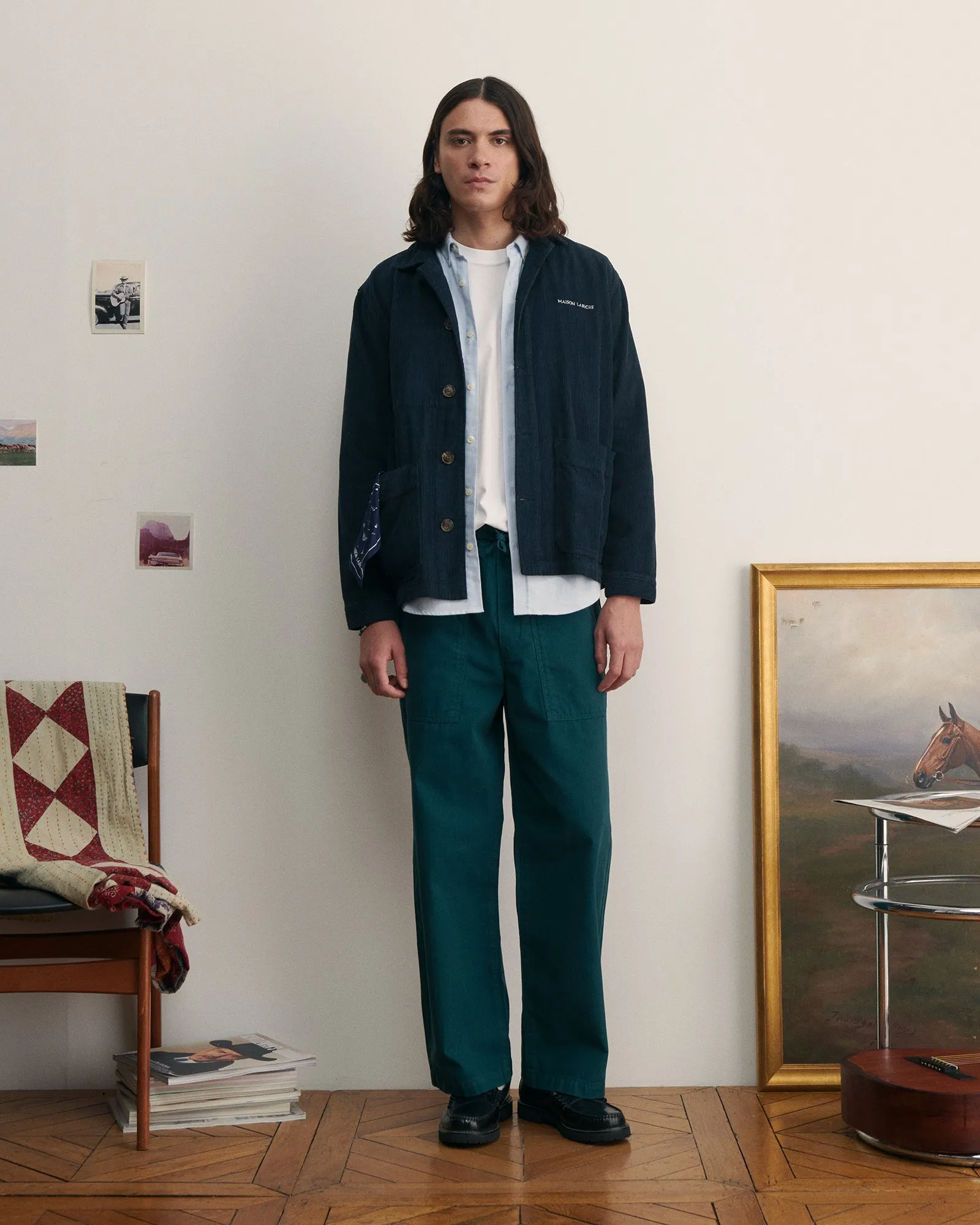 "Maison Labiche" sébasto velvet jacket sold by Maison Labiche product image thumbnail 2