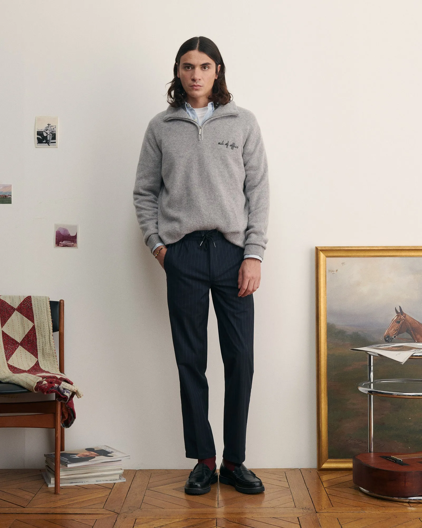 Wool arcade pants sold by Maison Labiche product image thumbnail 2