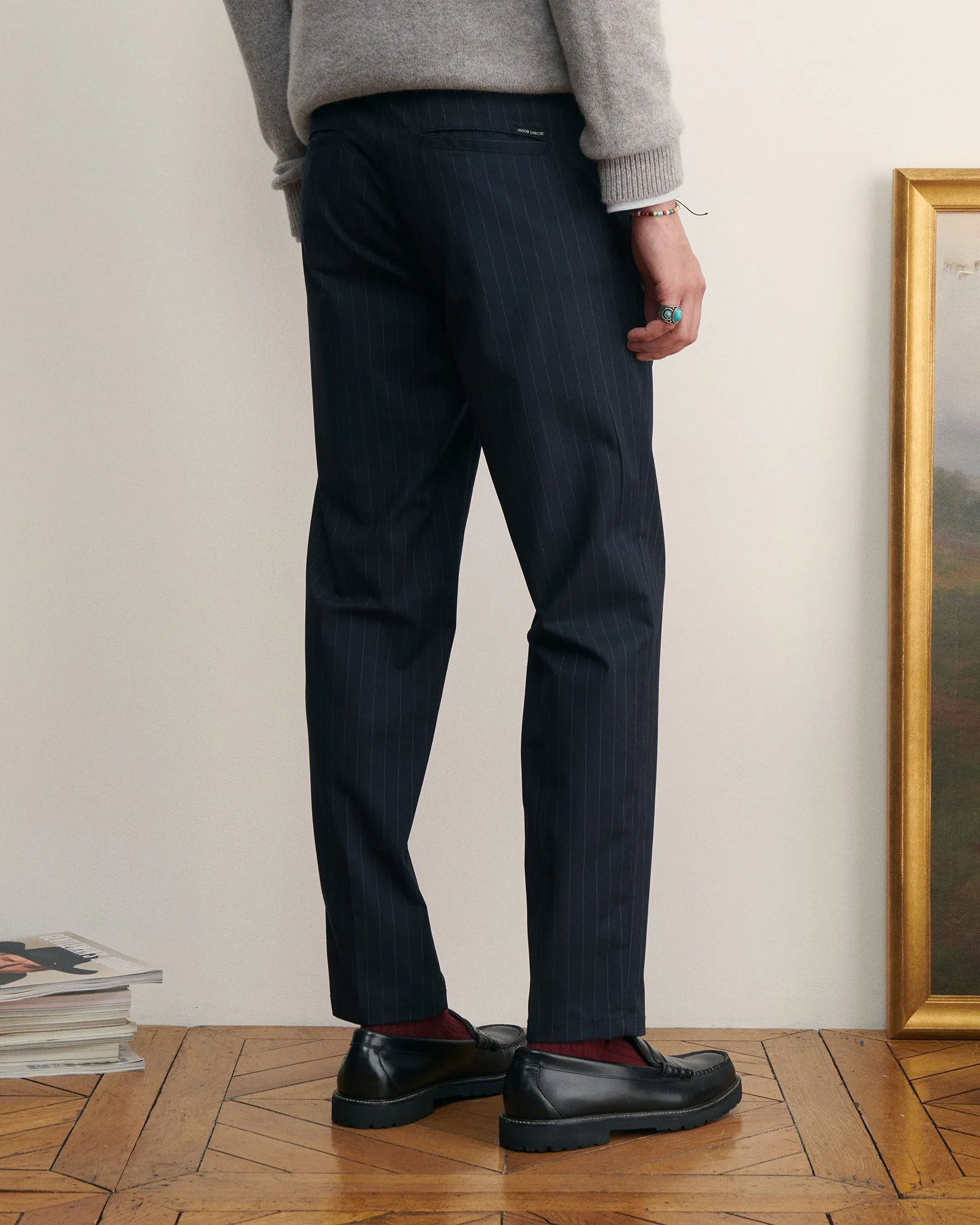 Wool arcade pants sold by Maison Labiche product image thumbnail 3