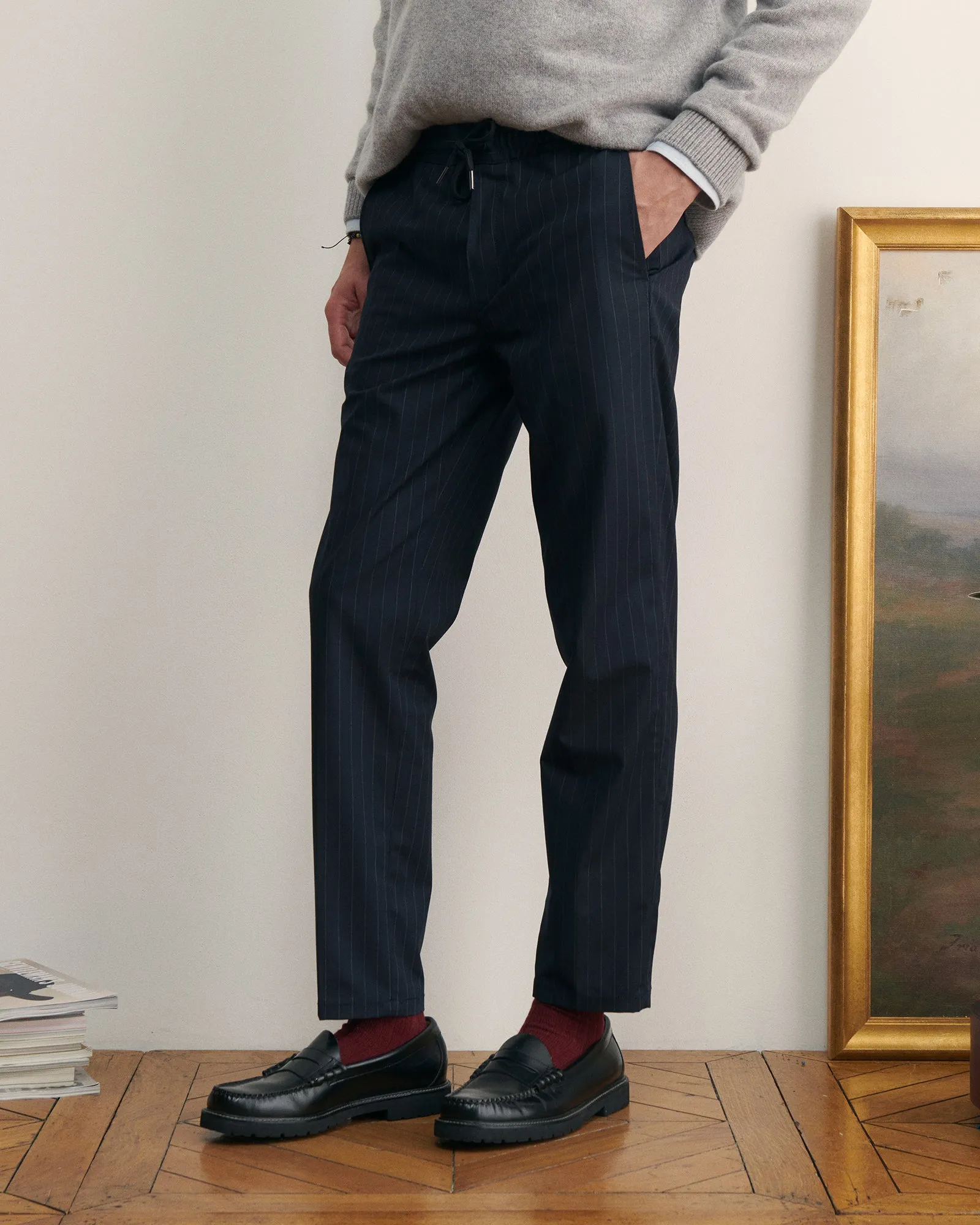 Wool arcade pants sold by Maison Labiche product image thumbnail 4