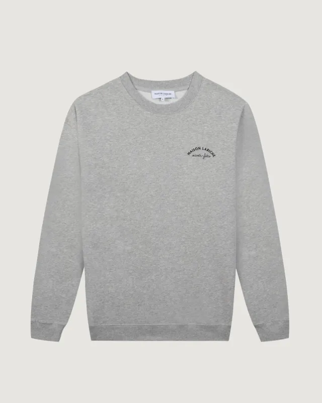 "Mini Manufacture" ledru sweatshirt sold by Maison Labiche