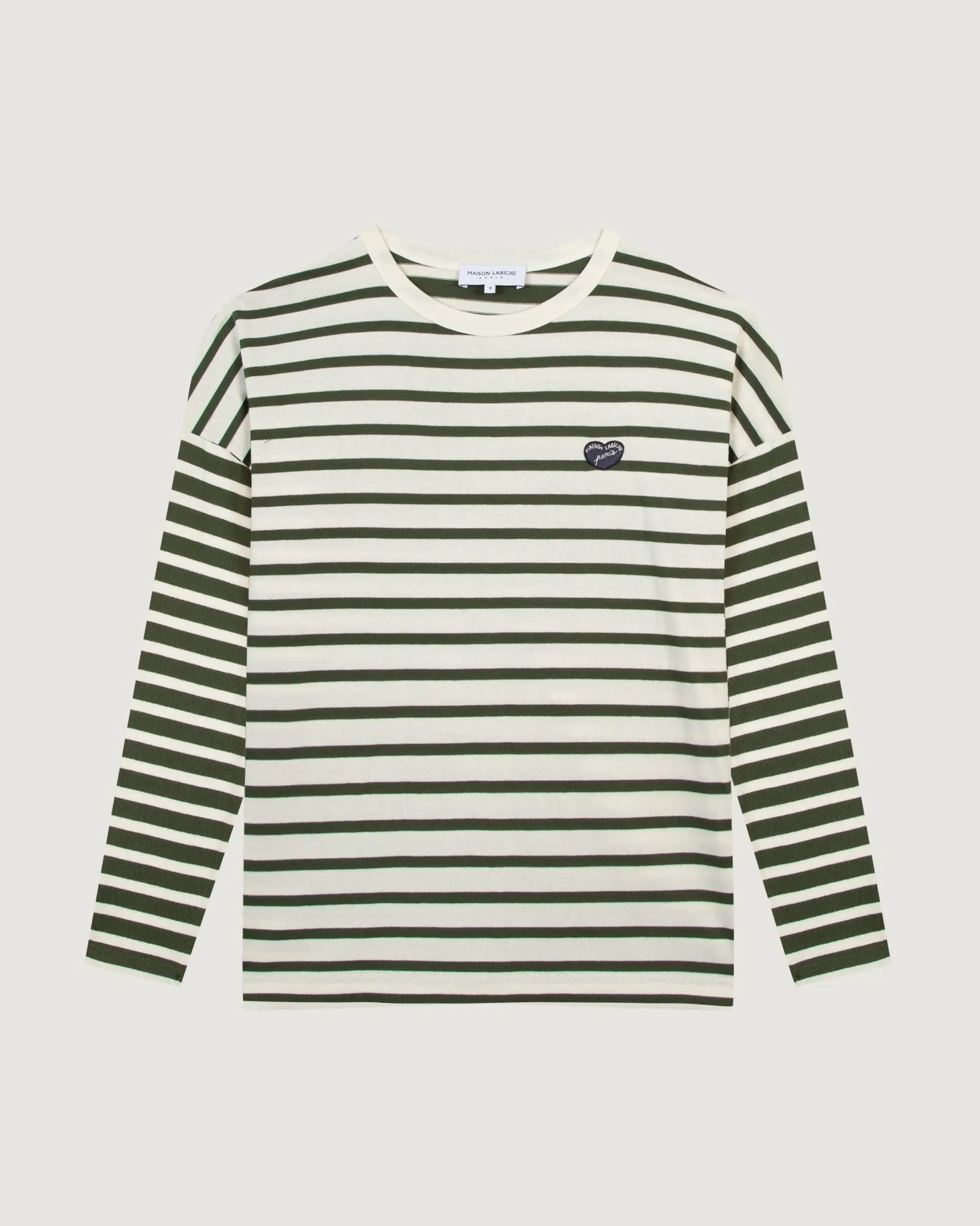 "Patch Coeur" montpar sailor shirt sold by Maison Labiche