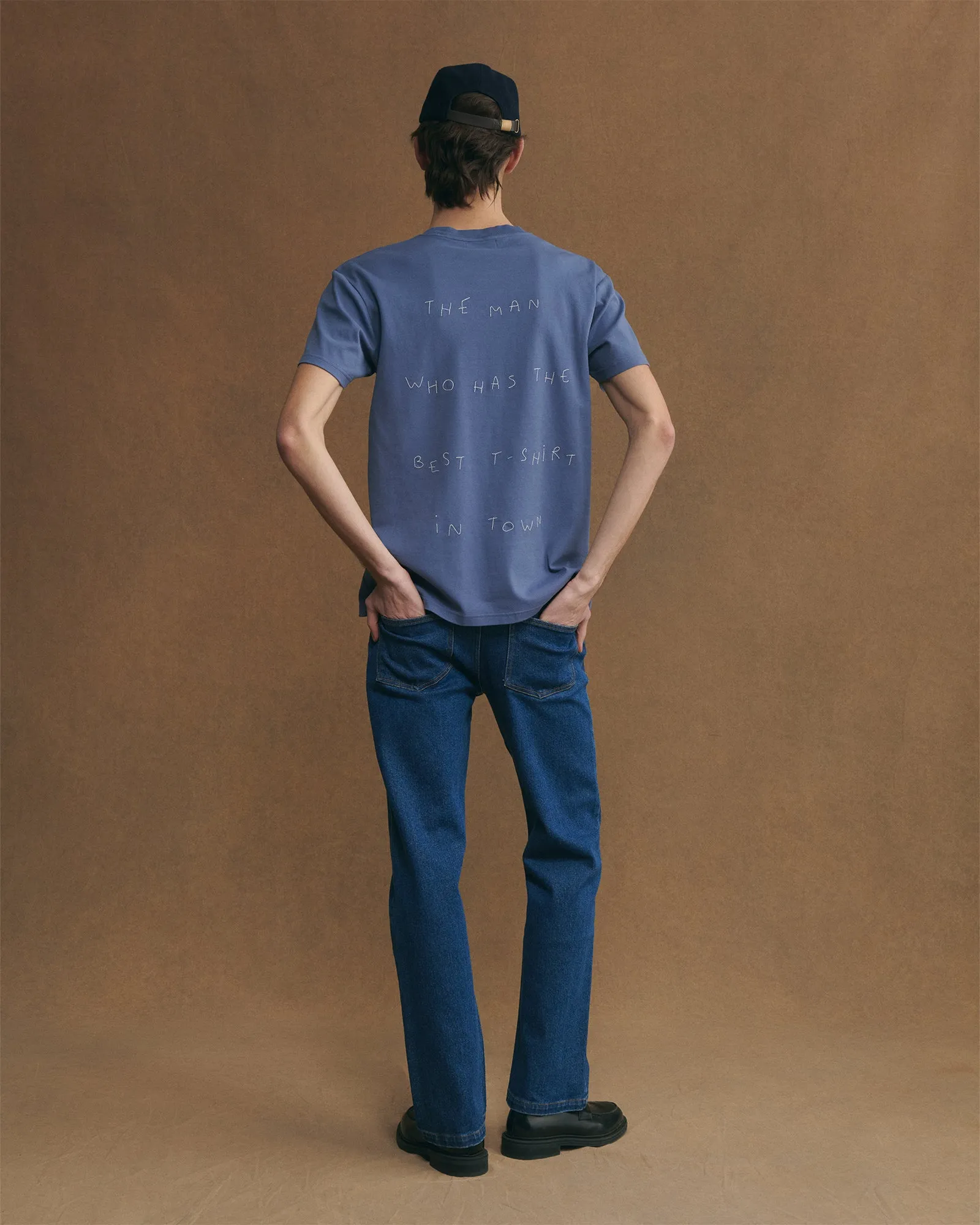 "Croco The Man" patureau oversized t-shirt sold by Maison Labiche product image thumbnail 2
