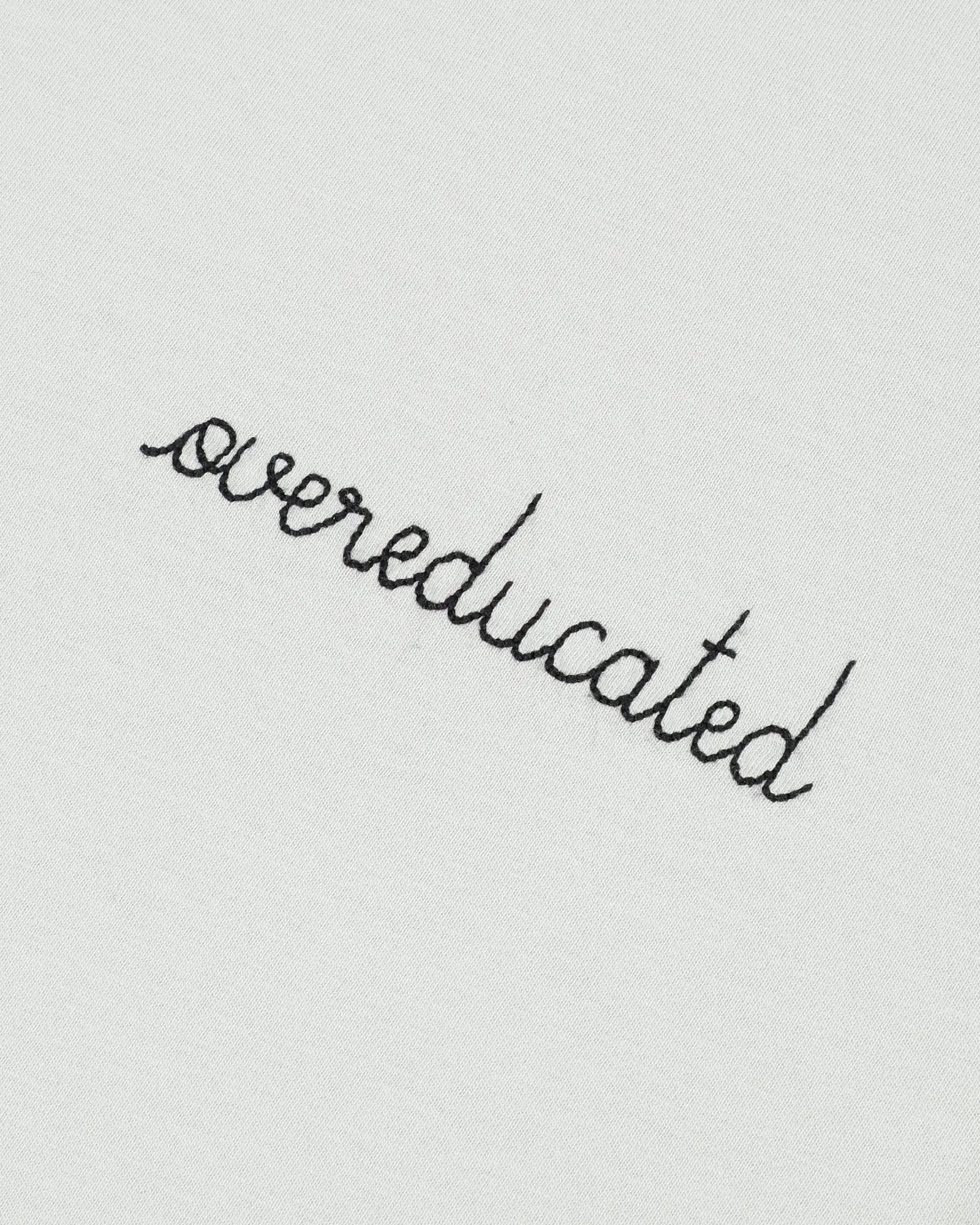 "Overeducated" poitou t-shirt sold by Maison Labiche product image thumbnail 5