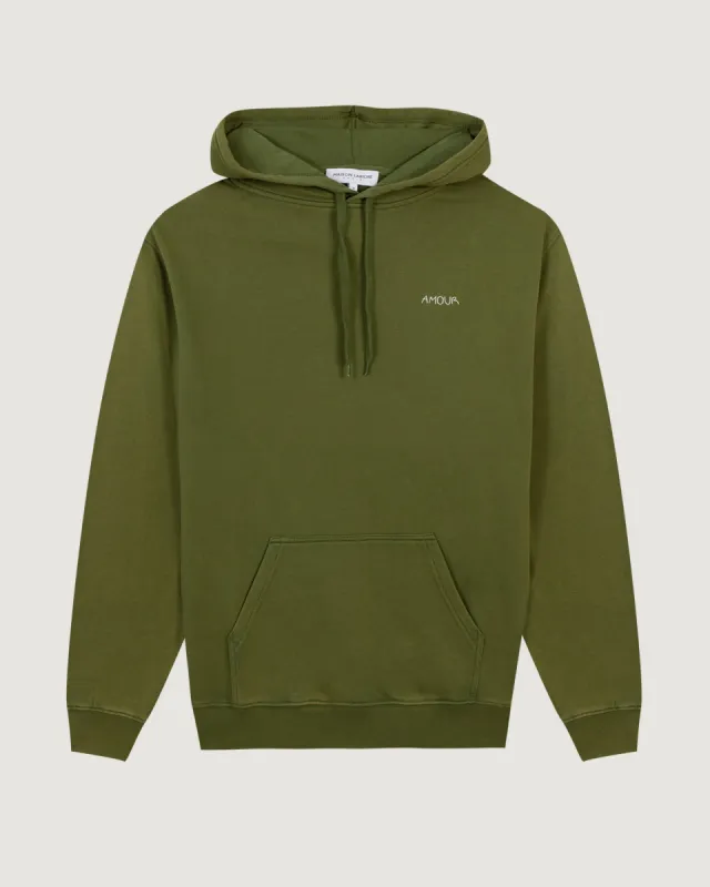 "Amour" réaumur hoodie sold by Maison Labiche