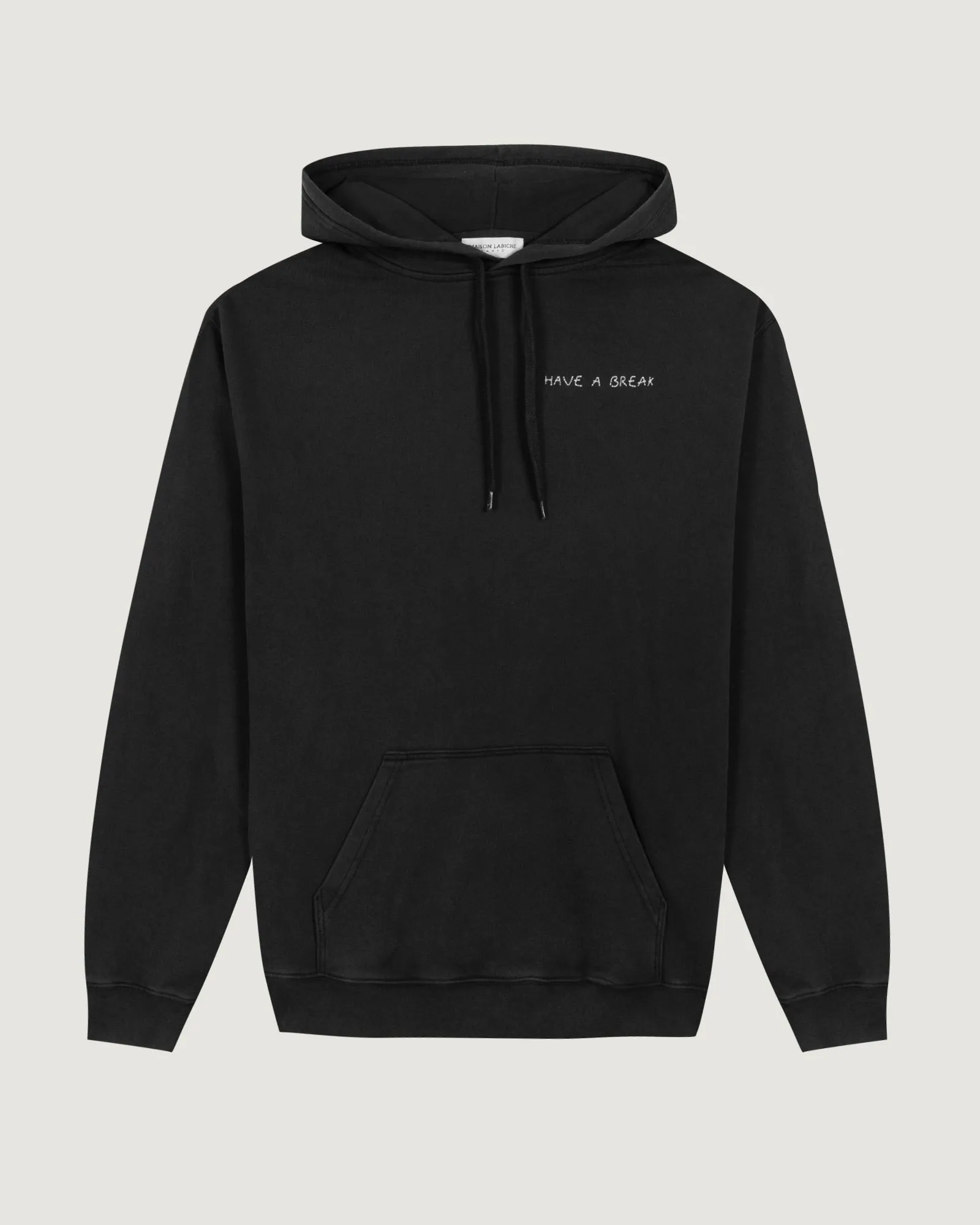 "Have A Break" réaumur hoodie sold by Maison Labiche