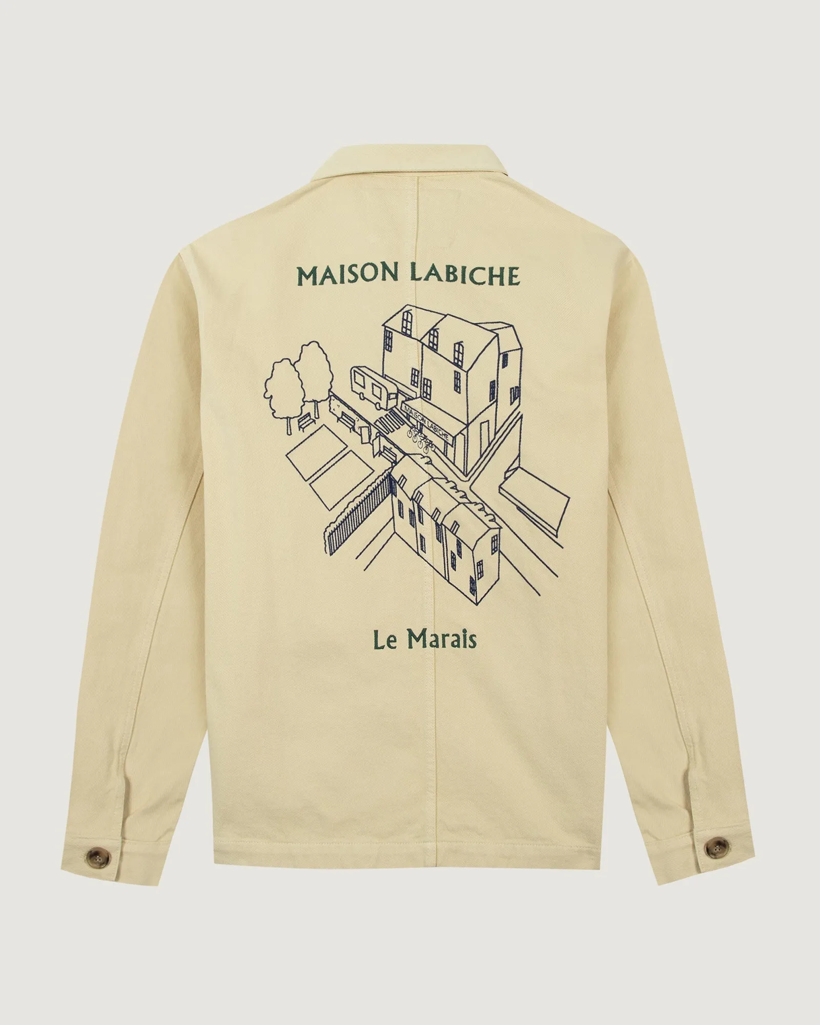 "Vieille Du Temple" sébasto twill jacket sold by Maison Labiche product image thumbnail 5