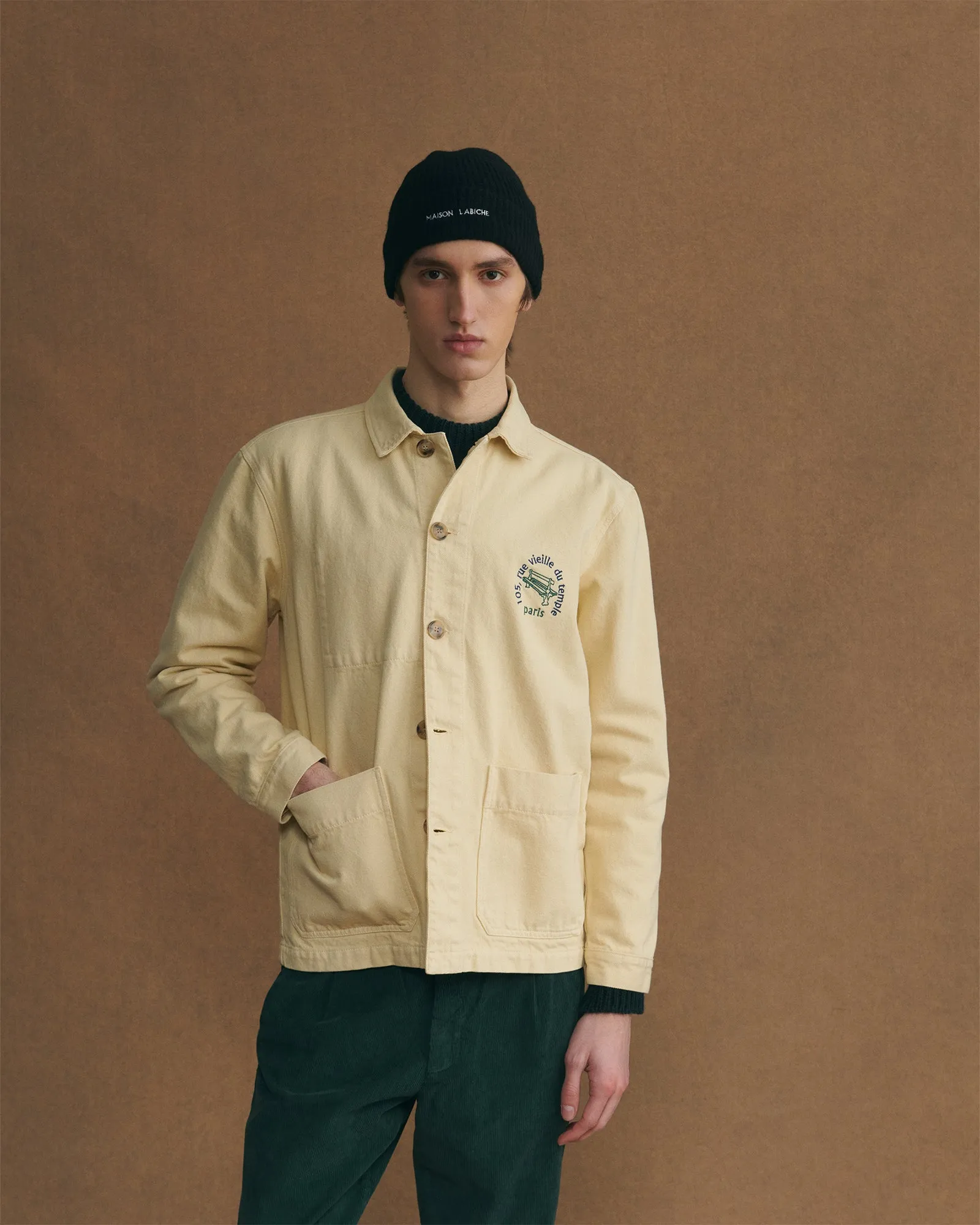 "Vieille Du Temple" sébasto twill jacket sold by Maison Labiche product image thumbnail 3