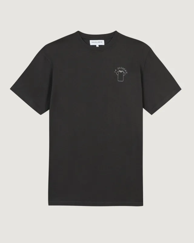 "Tuto Broderie" bainville oversized t-shirt sold by Maison Labiche