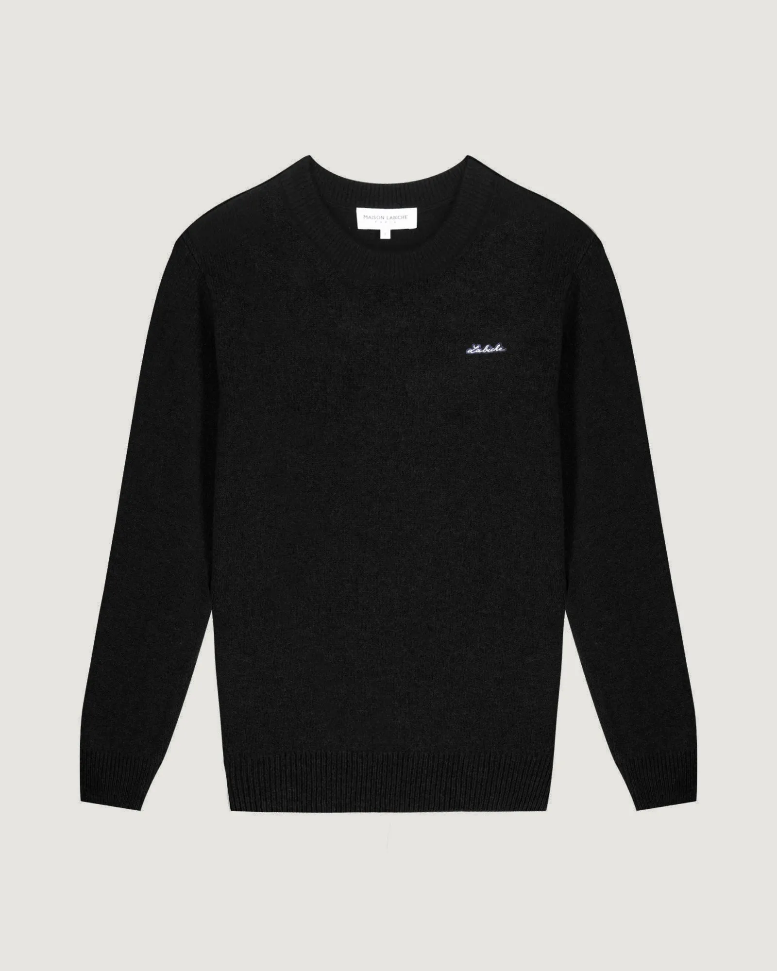 "Patch Labiche" choiseul wool sweater sold by Maison Labiche