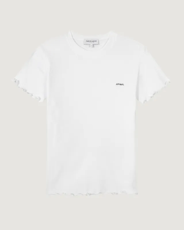 "Amour" folies t-shirt sold by Maison Labiche