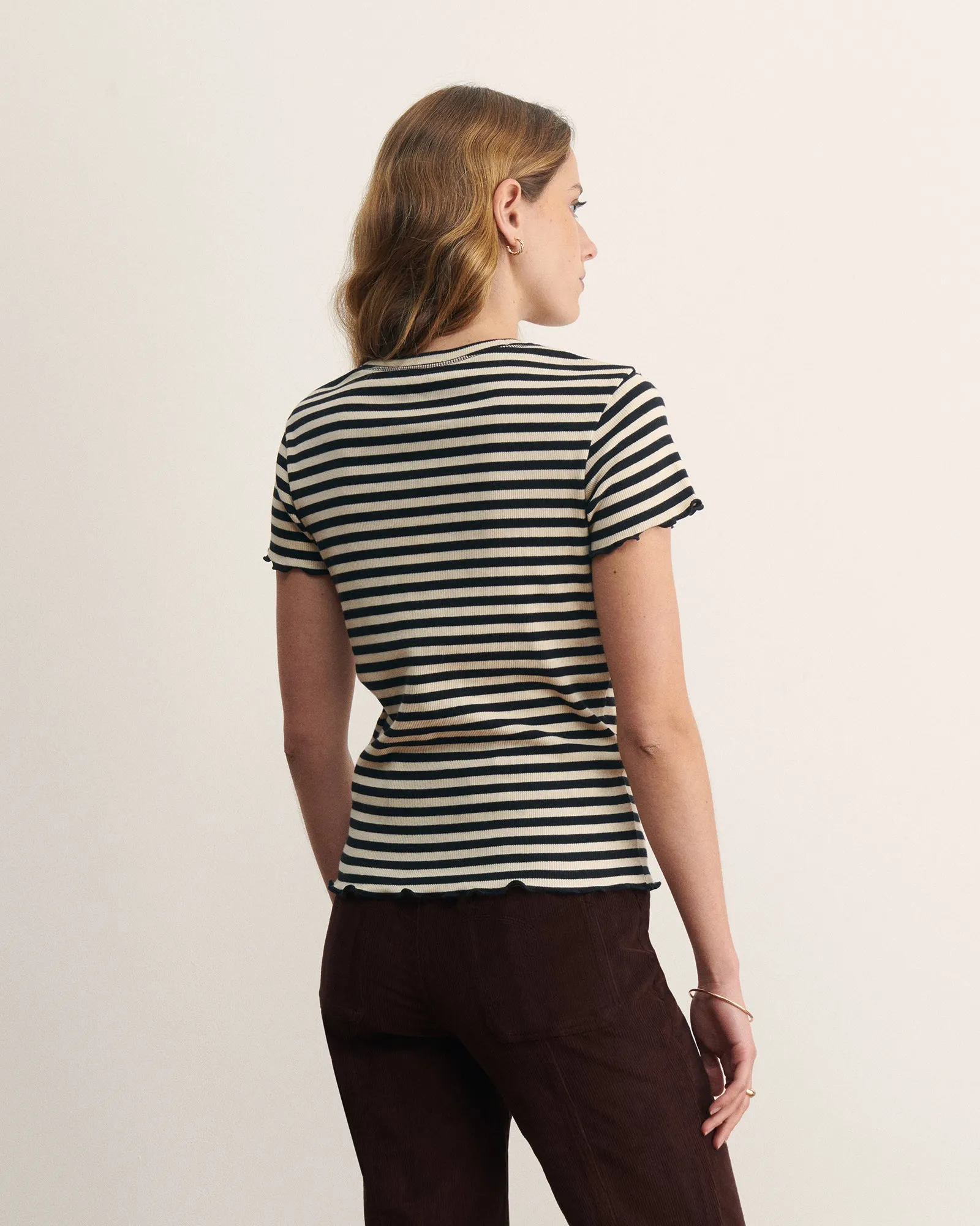 "Patch Coeur" folies ribbed t-shirt sold by Maison Labiche product image thumbnail 5