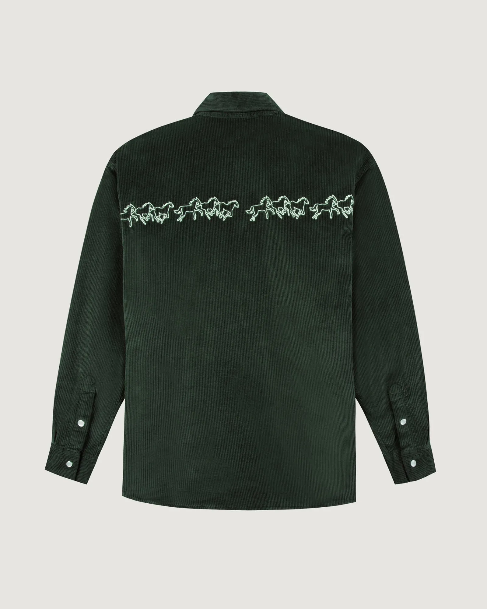 "Horses" monselet velvet shirt sold by Maison Labiche product image thumbnail 5