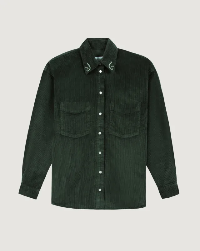 "Horses" monselet velvet shirt sold by Maison Labiche