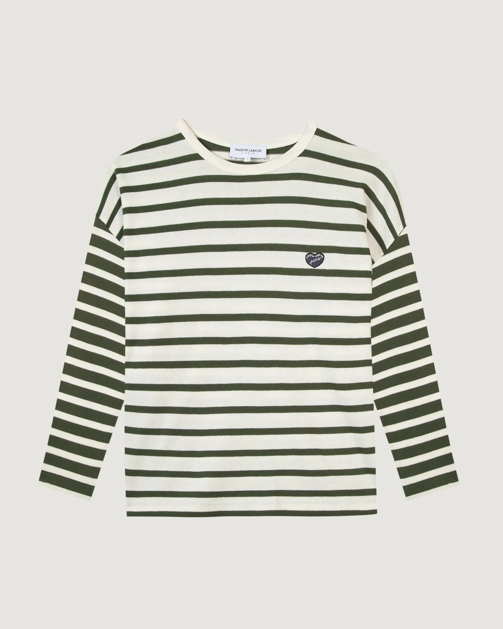 "Patch Coeur" montpar sailor shirt sold by Maison Labiche
