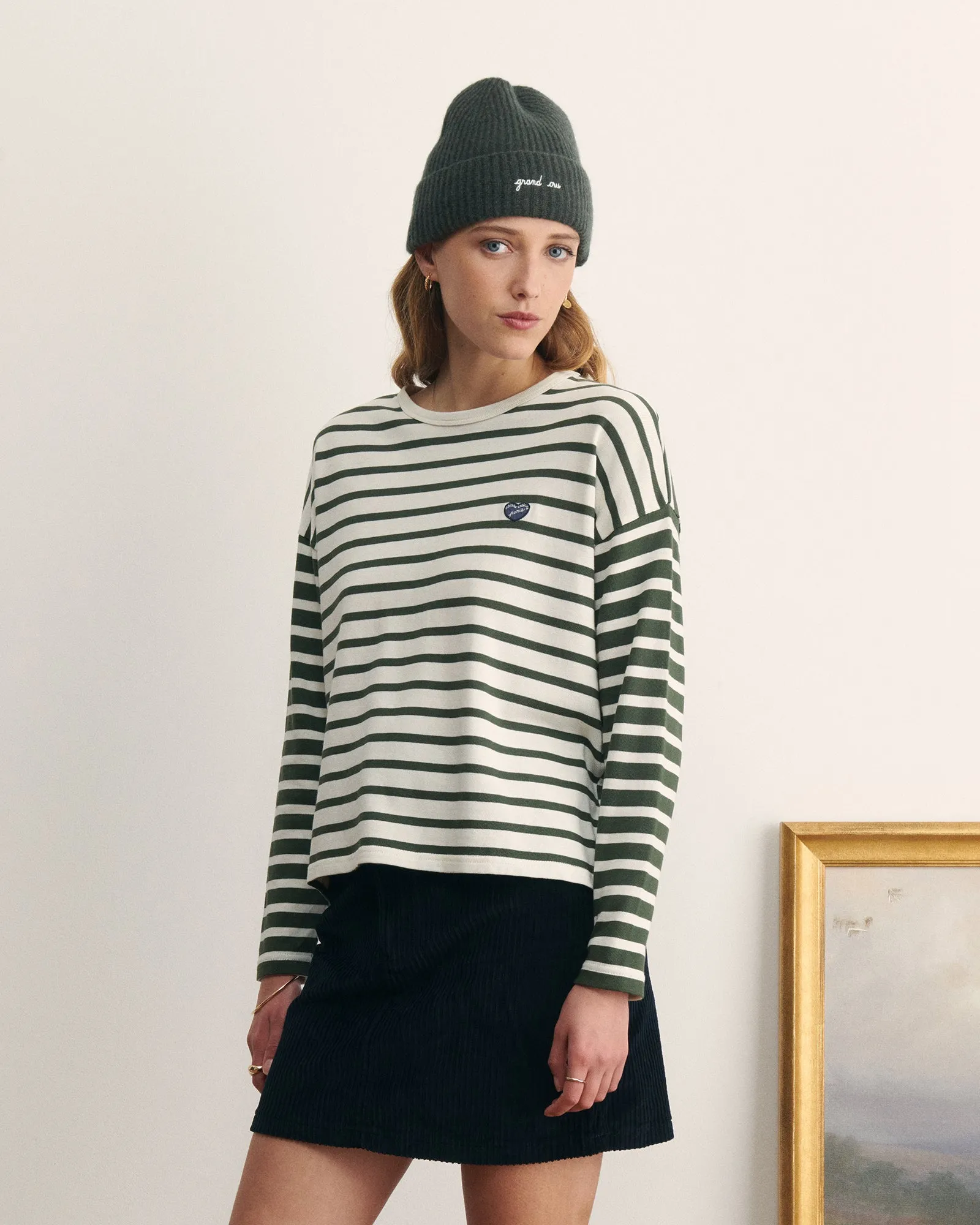 "Patch Coeur" montpar sailor shirt sold by Maison Labiche product image thumbnail 2