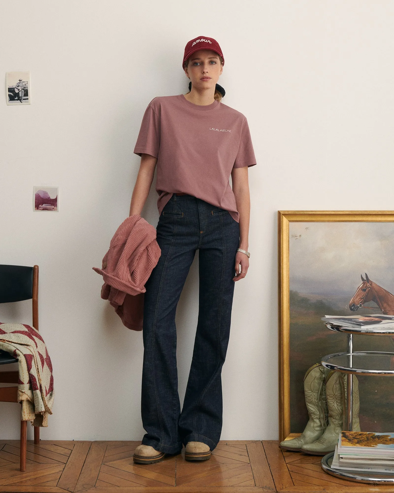 "Lalalabiche" popincourt t-shirt sold by Maison Labiche product image thumbnail 3