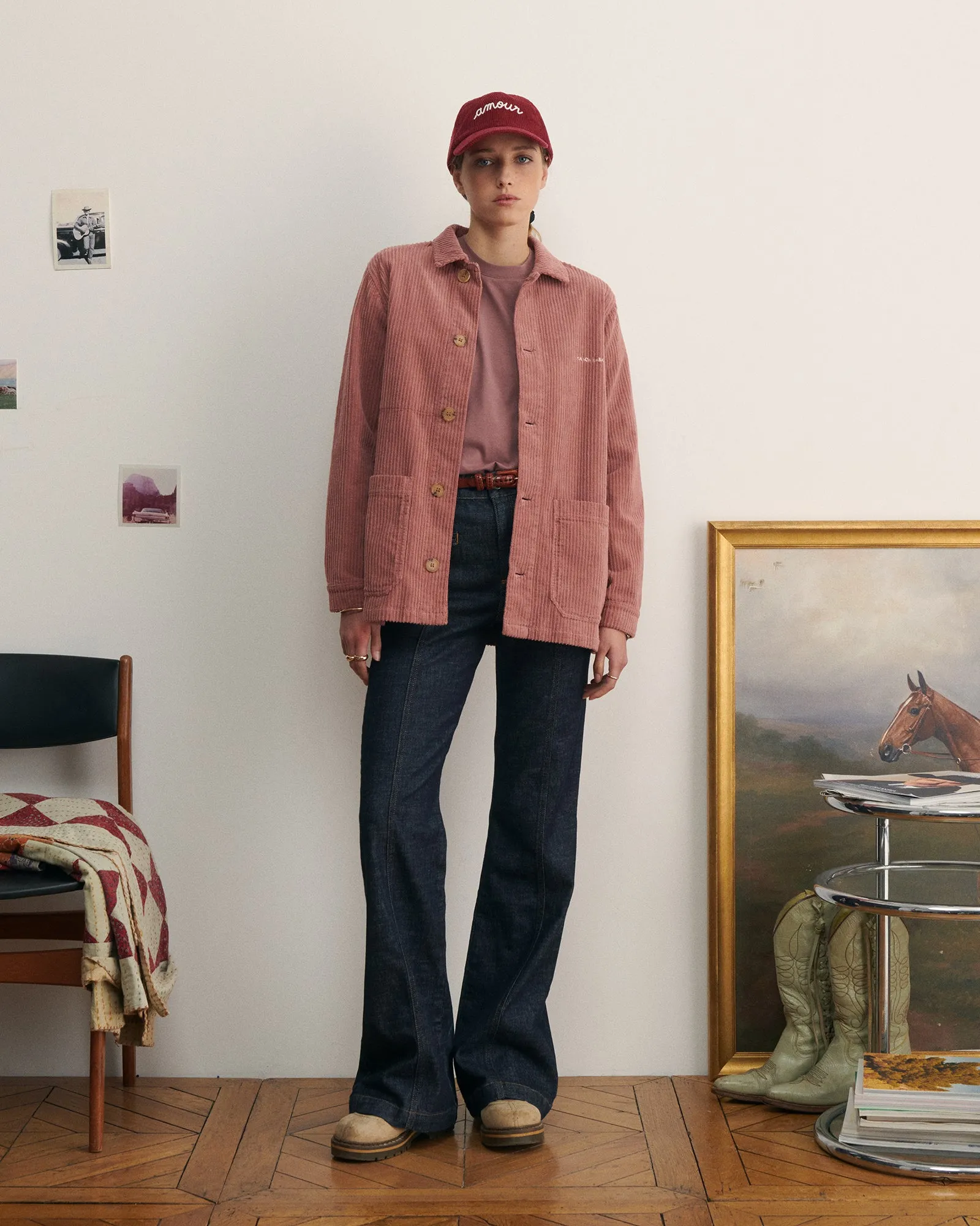 "Maison Labiche" sébasto velvet jacket sold by Maison Labiche product image thumbnail 4