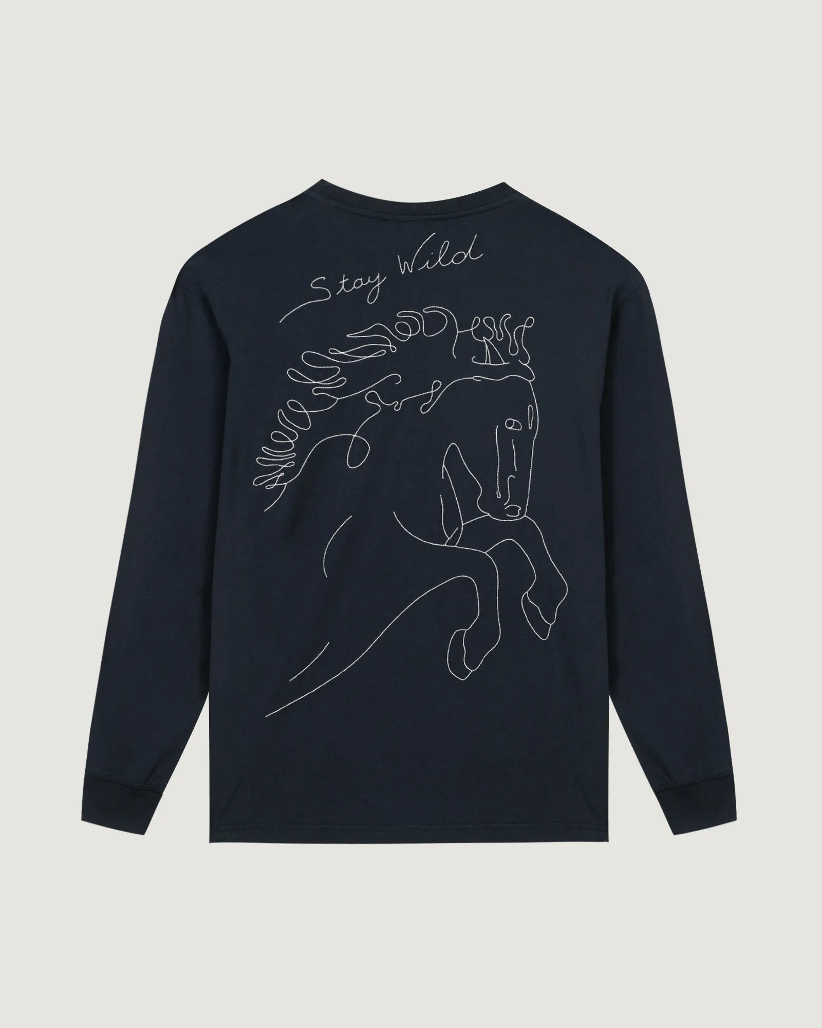 "Stay Wild Horse" popincourt t-shirt sold by Maison Labiche product image thumbnail 5