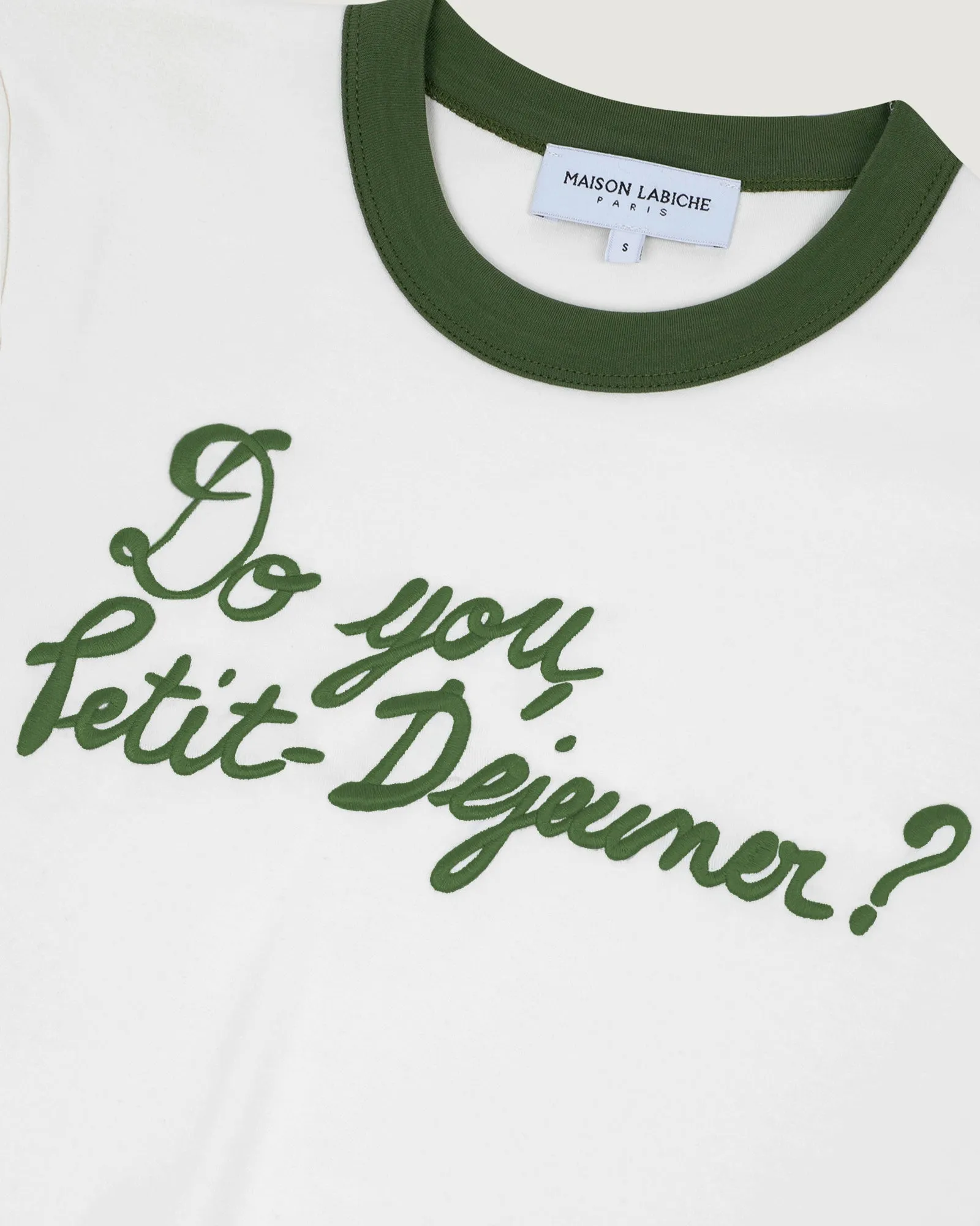 "Do You Petit Dej" montherlant t-shirt sold by Maison Labiche product image thumbnail 2