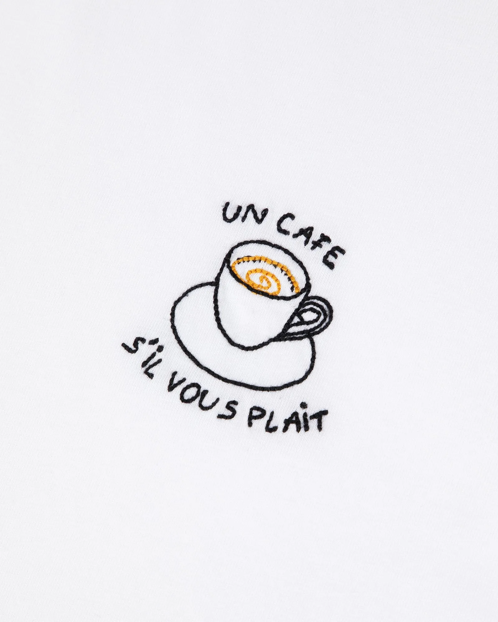 "Cafe" Unisex popincourt t-shirt sold by Maison Labiche product image thumbnail 2