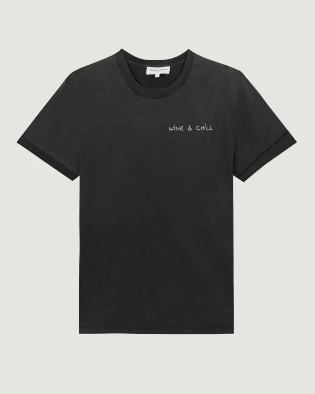 'wine & Chill' popincourt t-shirt sold by Maison Labiche