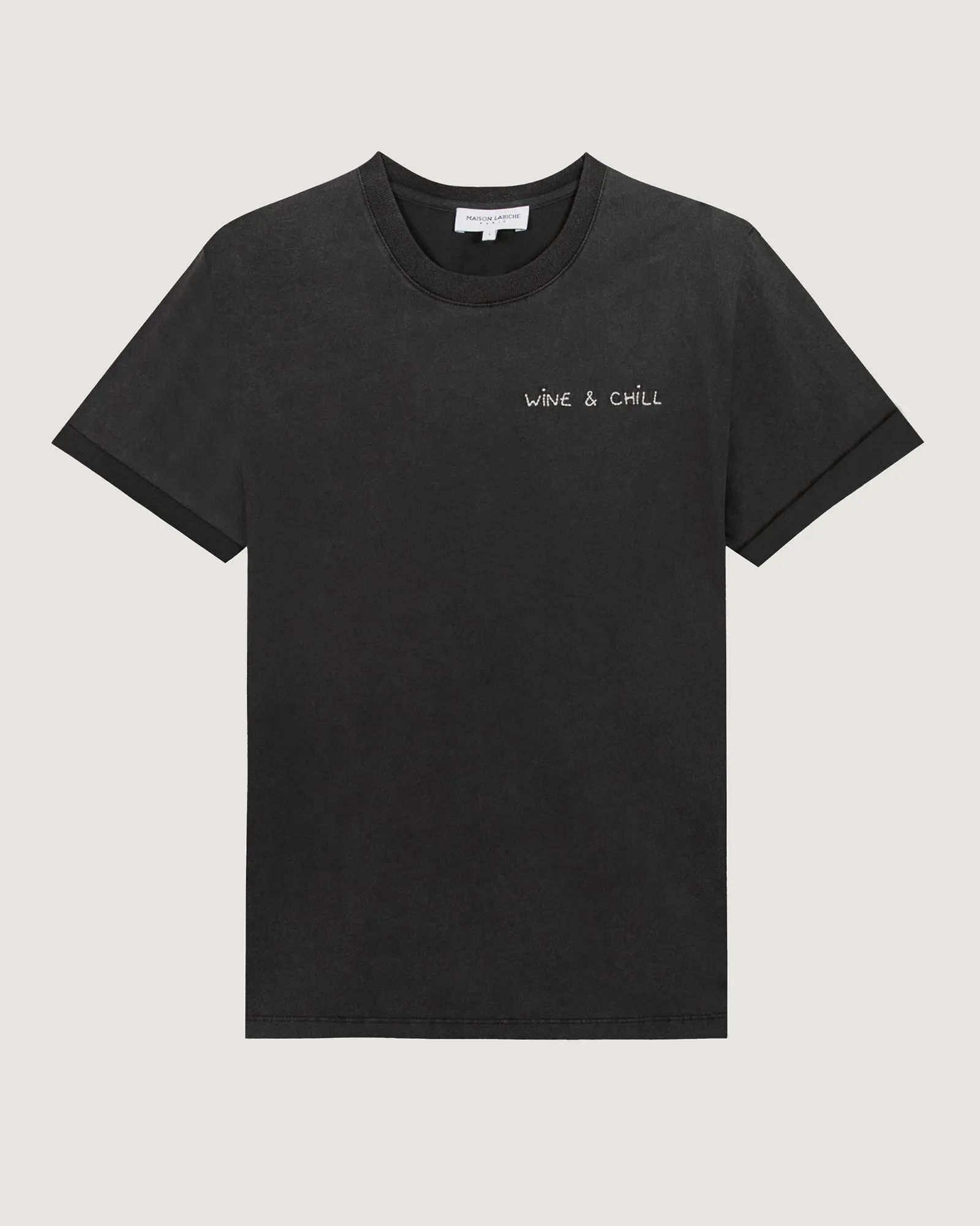 'wine & Chill' popincourt t-shirt sold by Maison Labiche