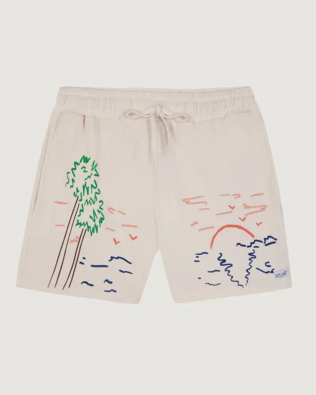 "Terrycloth" hérelle short made by Maison Labiche